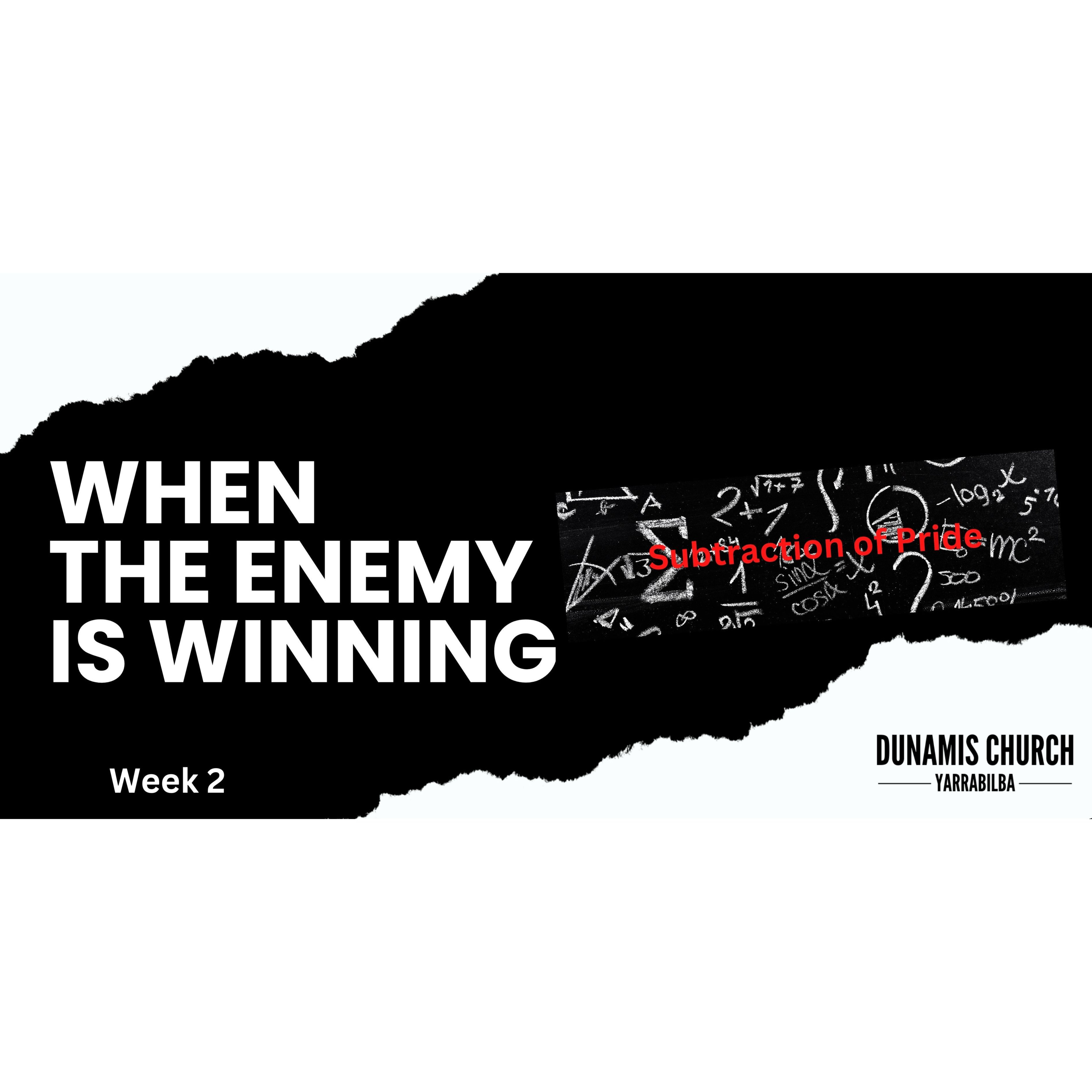 Peter Hartley - 09/06/24 - “WHEN THE ENEMY IS WINNING - Subtraction Of Pride” episode artwork