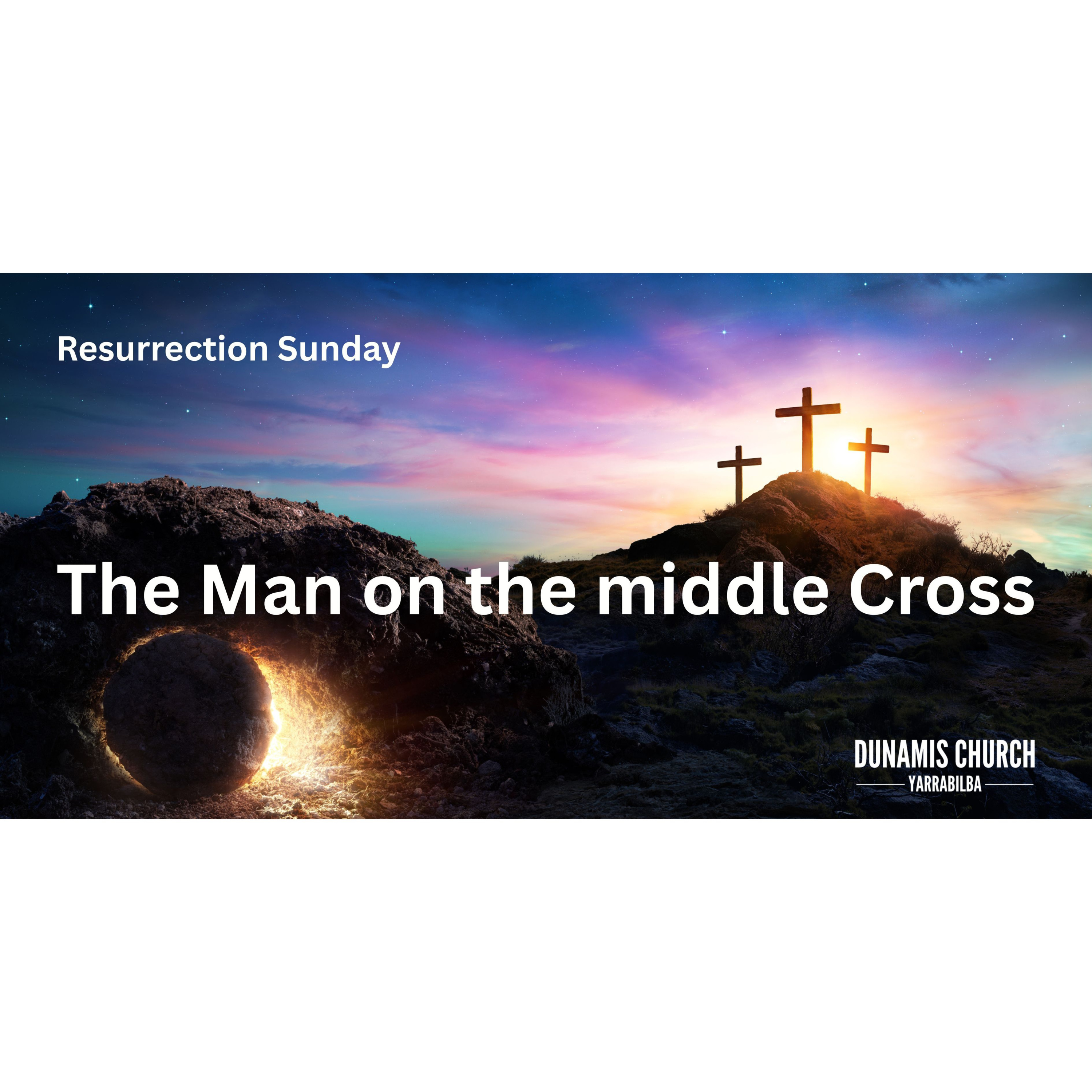 Peter Hartley - 20/04/25 - "Resurrection Sunday - The Man on the middle Cross" episode artwork