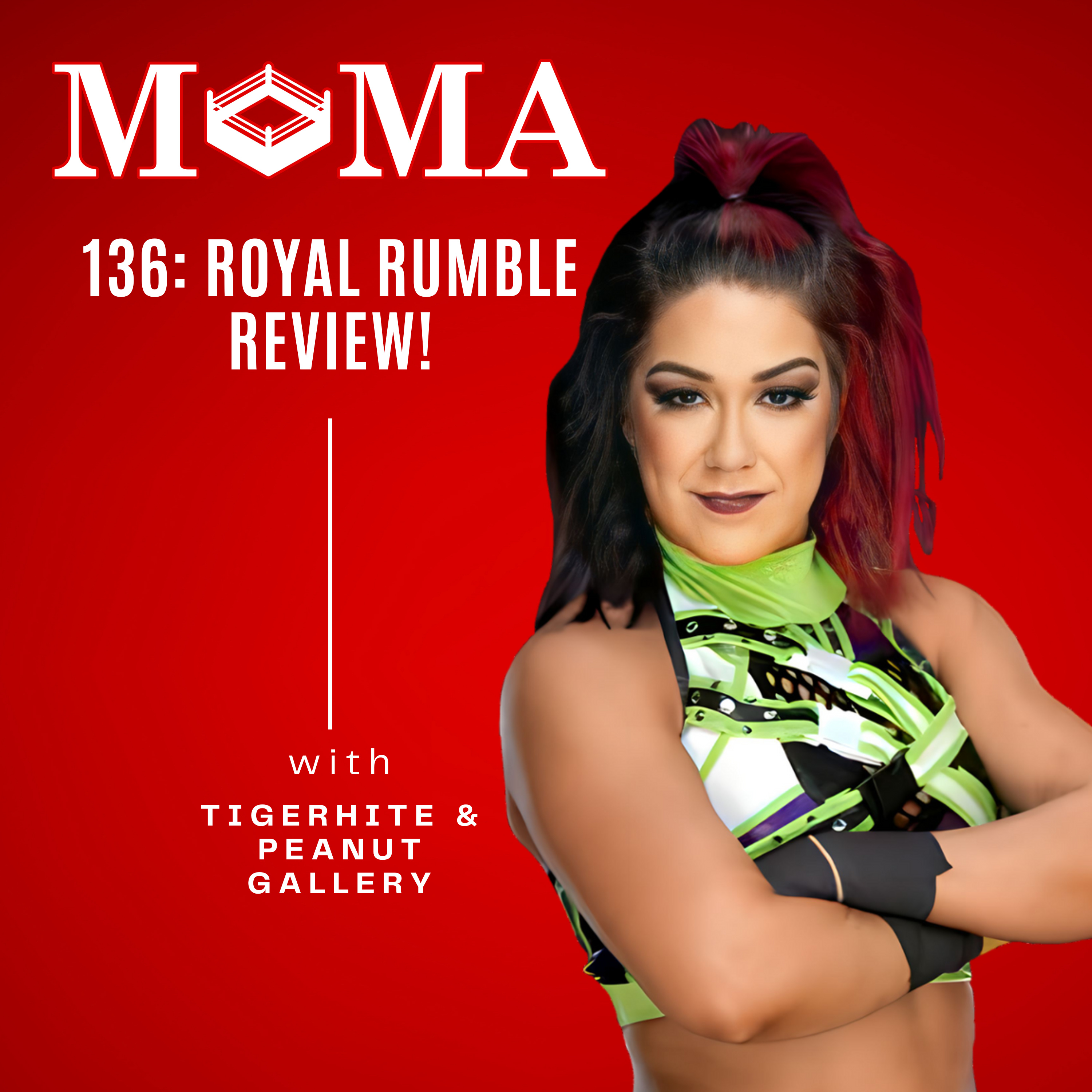Make Pro Wrestling Majestic Again 136: The Good and Bad of the Royal Rumble, Wrestling News and Drama! episode artwork