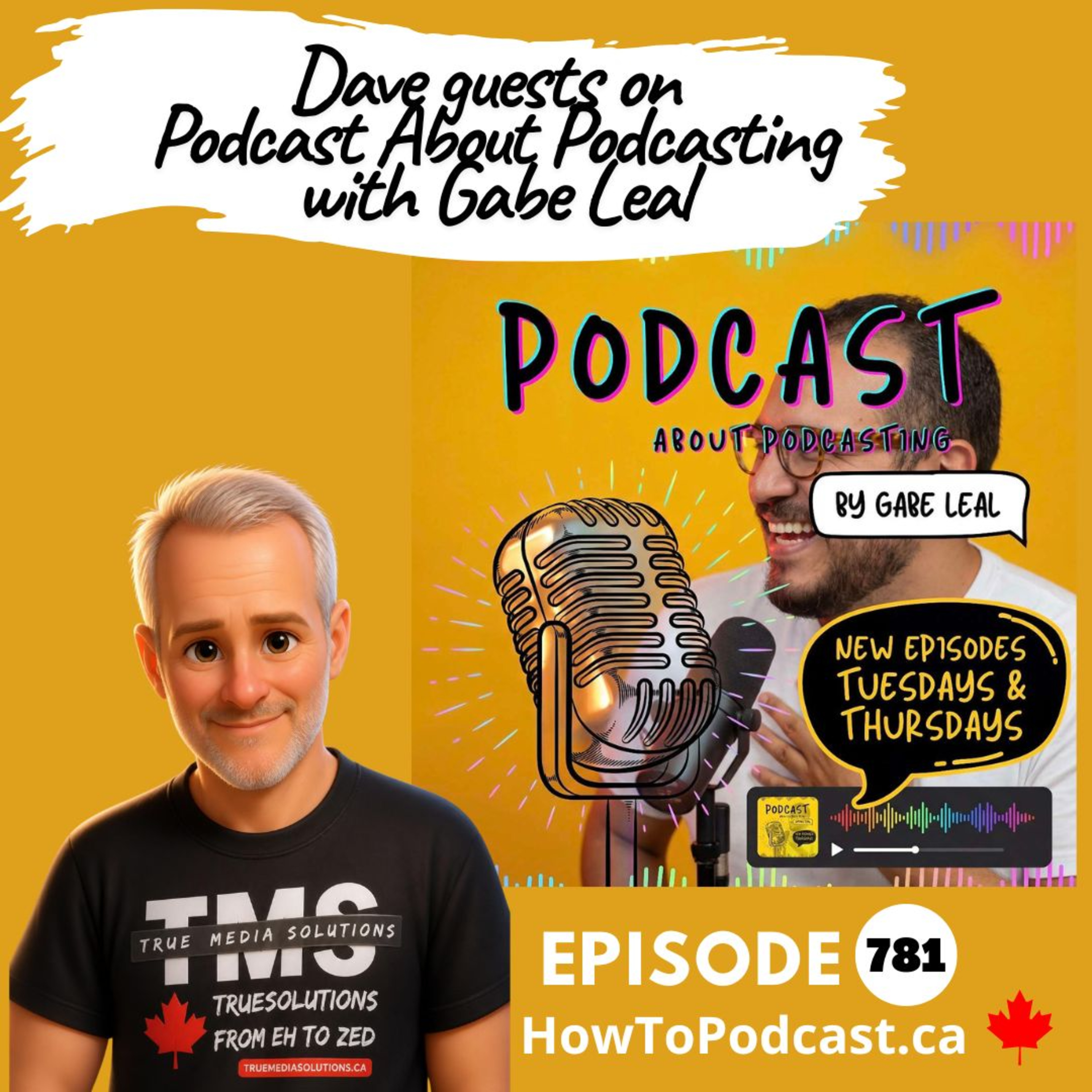 E775 - Shared Mic Sessions - Podcast About Podcasting with Gabe Leal episode artwork