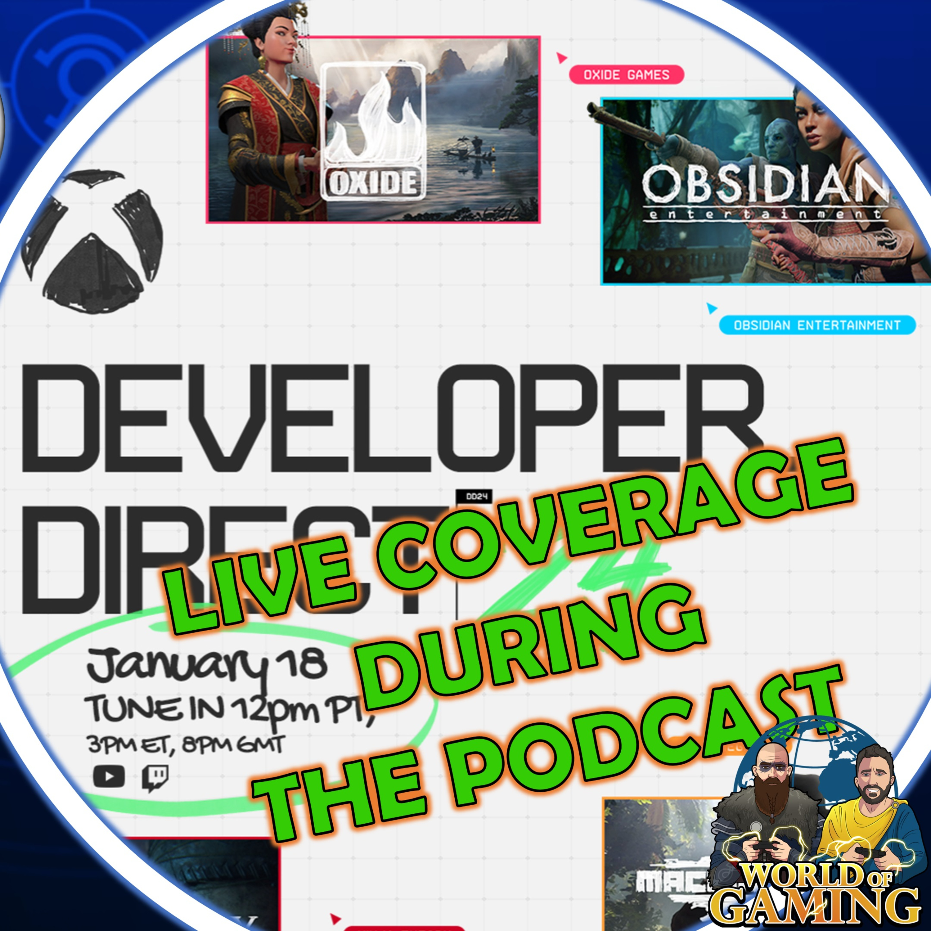 Ep98 Xbox Developer Direct - Live Coverage And Discussions | Xbox Indiana Jones, Hellblade 2 & Avowed episode artwork