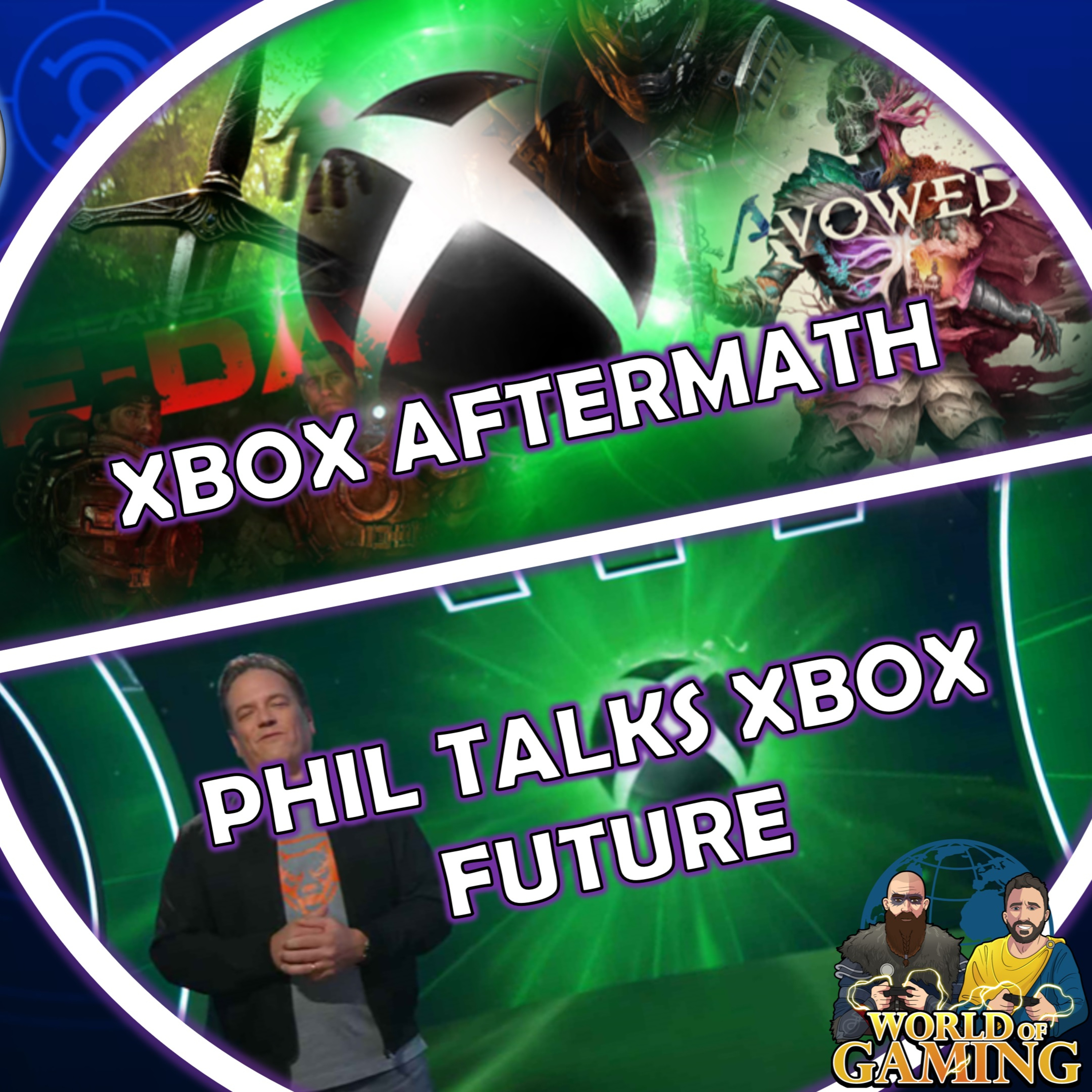 Ep117 Xbox Showcase Aftermath | Phil Spencer Talks Xbox Future: Handheld & More | Dragon Age Veilguard episode artwork
