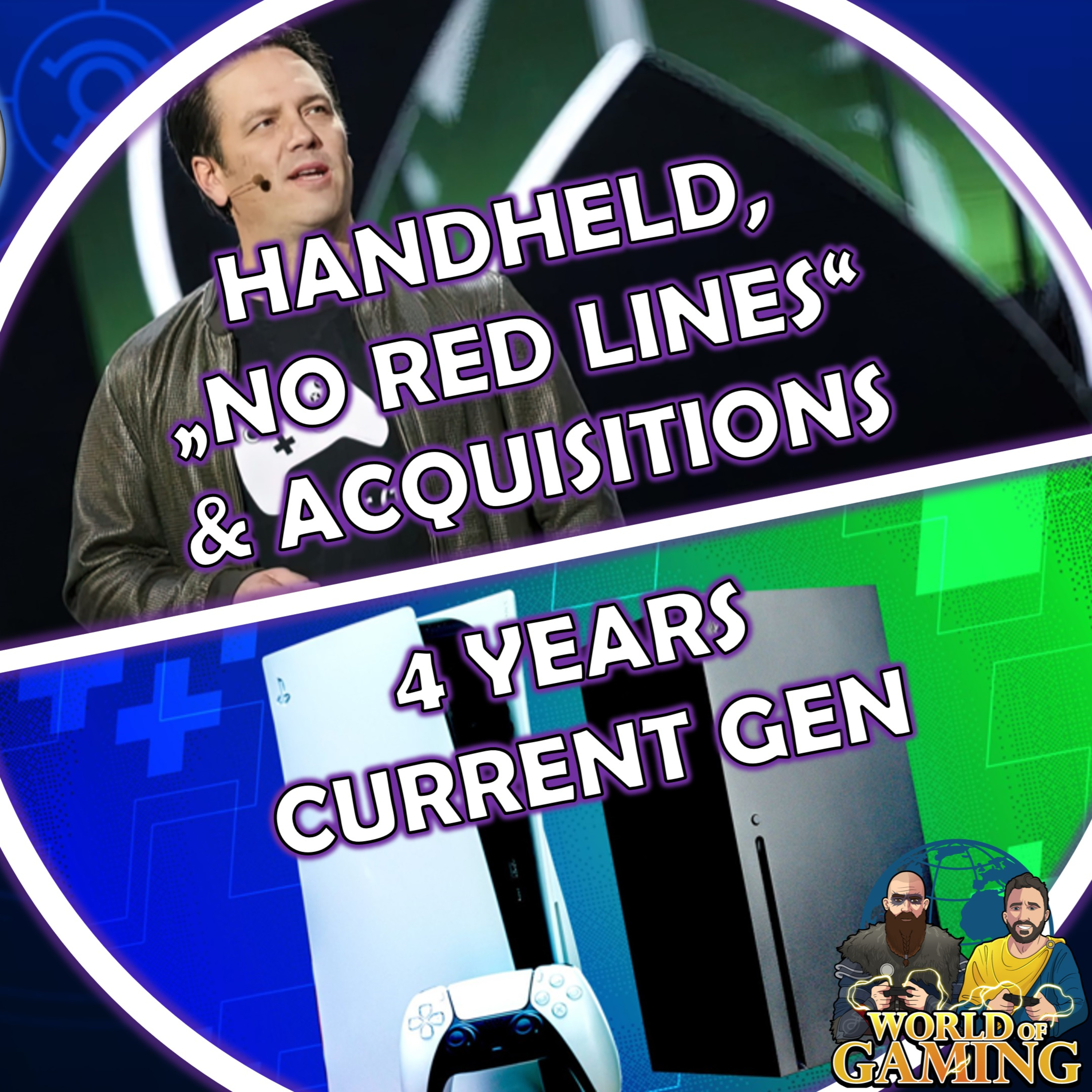 Ep130 Phil Spencer Talks Xbox Handheld, Acquisitions, No Red Lines & More | 4 Years Xbox Series & PS5 episode artwork