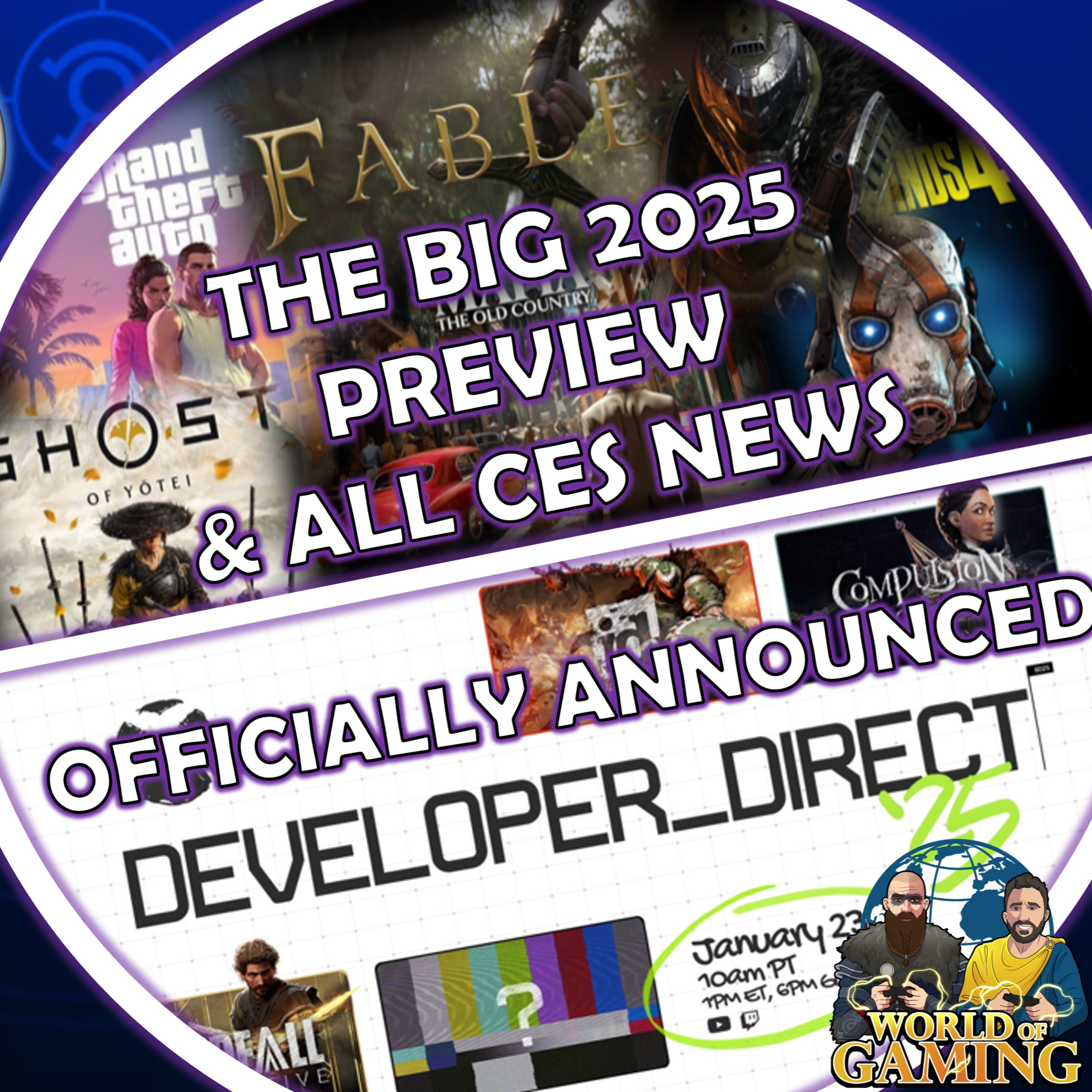Ep135 Xbox Developer Direct Announced | All CES 2025 Gaming News & A Big 2025 Preview in Gaming episode artwork