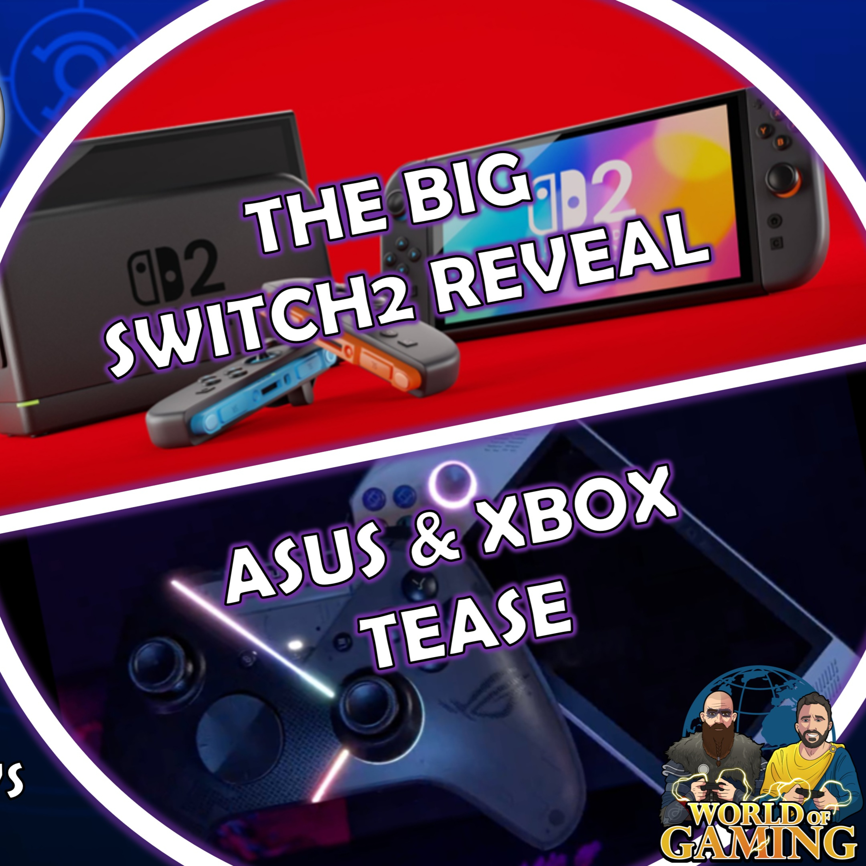 Ep142 The Nintendo Switch 2 Reveal | Asus Xbox Handheld | Mario Kart World | Doom The Dark Ages & More episode artwork