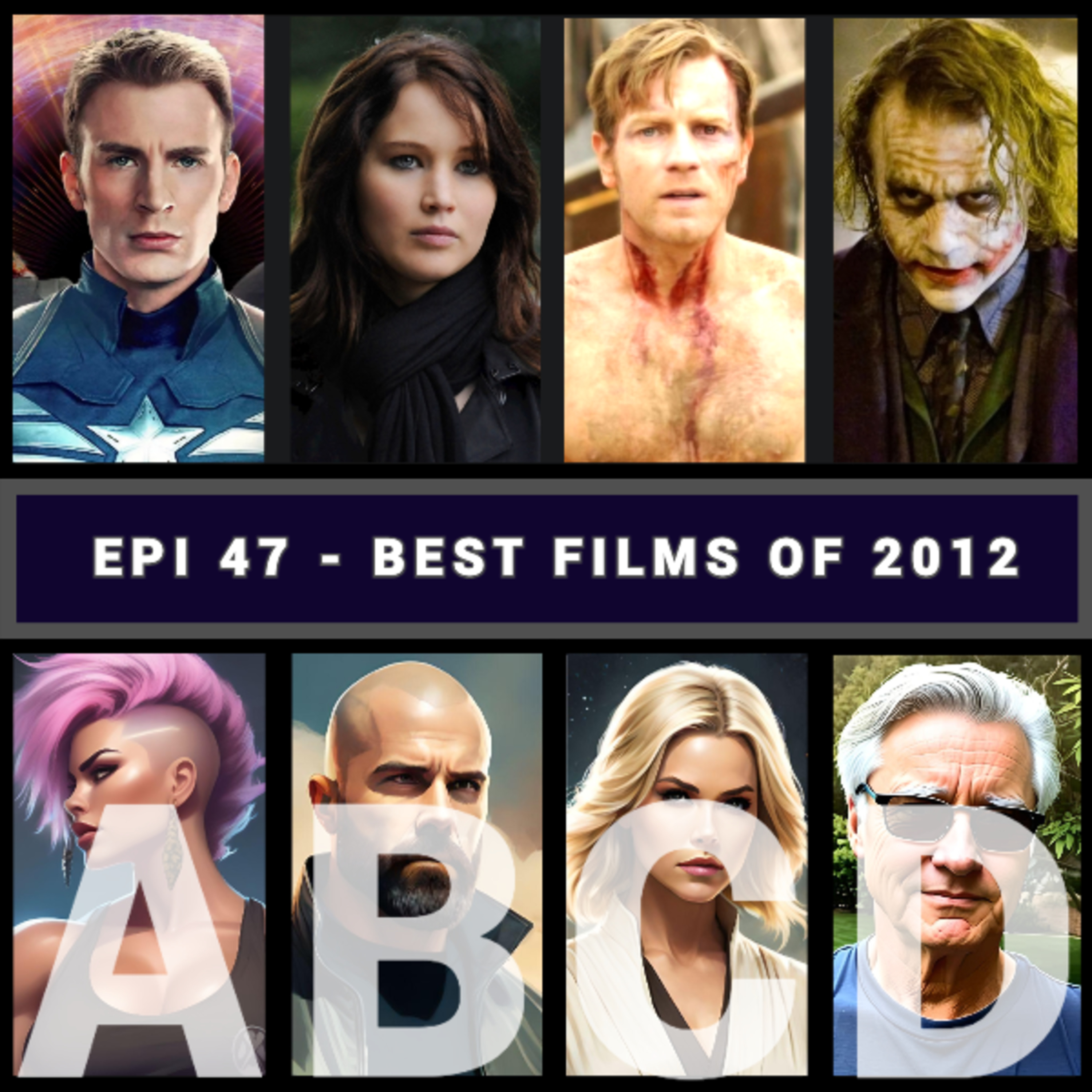 Episode 47 - Best Films of 2012 - Movie List Battle - 4 Lists 1 Topic - Top 8 Movies Podcast