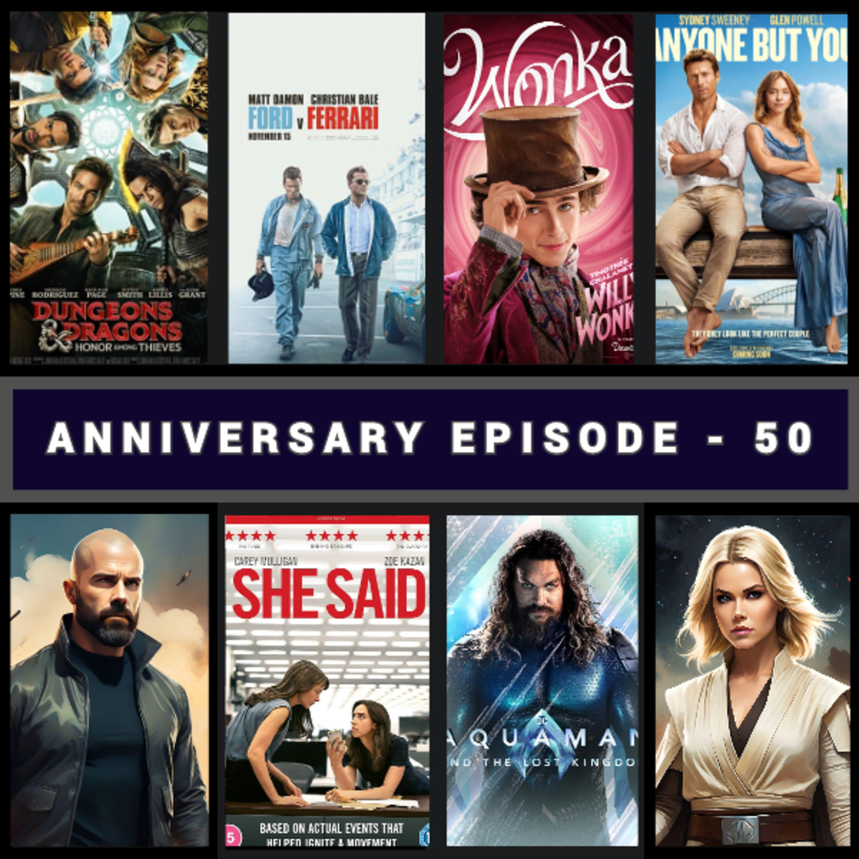 Episode 50 - Film Review Special - Our Latest Top 8 Films, Quiz and League Results - Top 8 Movies Podcast