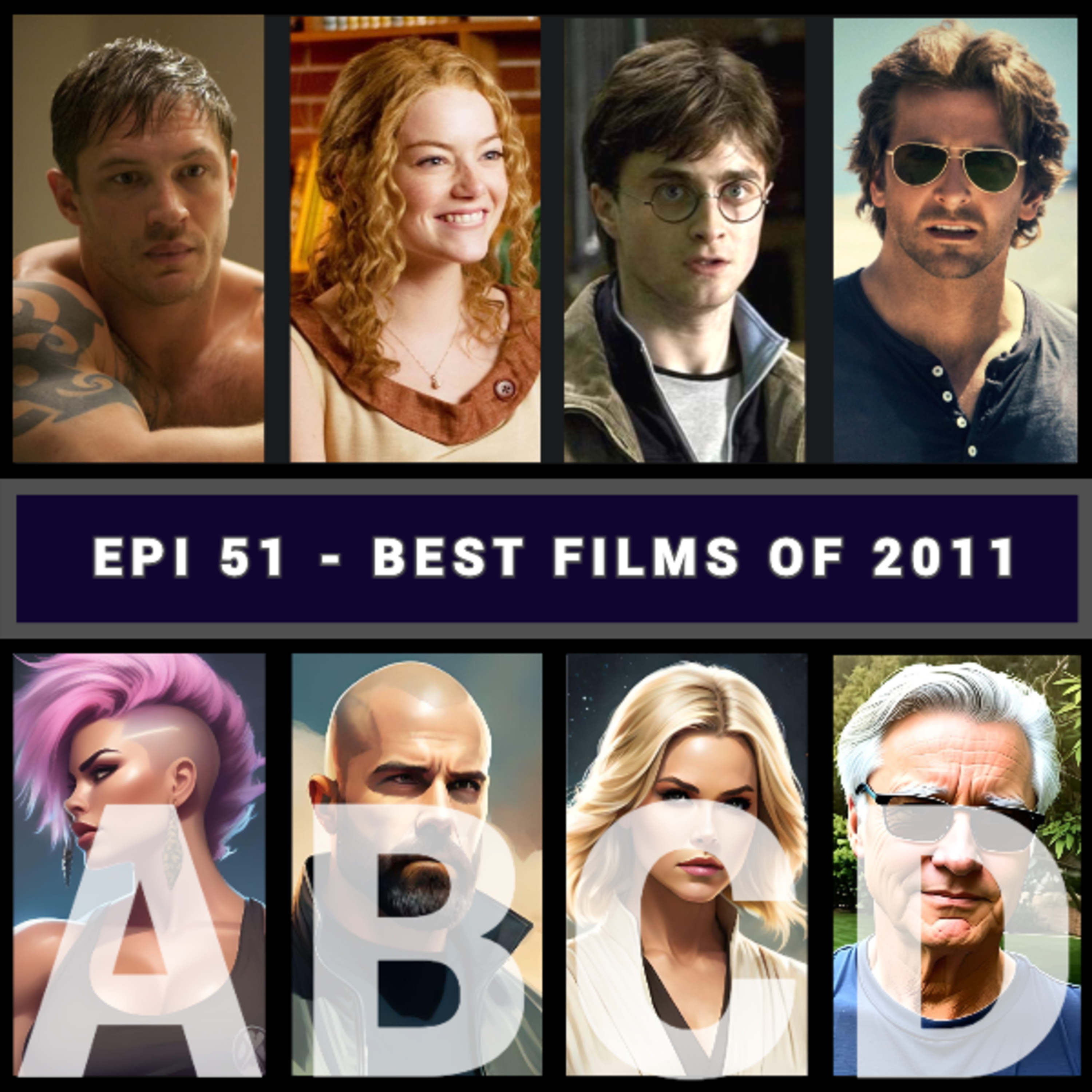 Episode 51 - Best Films of 2011 - Movie List Battle - 4 Lists 1 Topic - Top 8 Movies Podcast