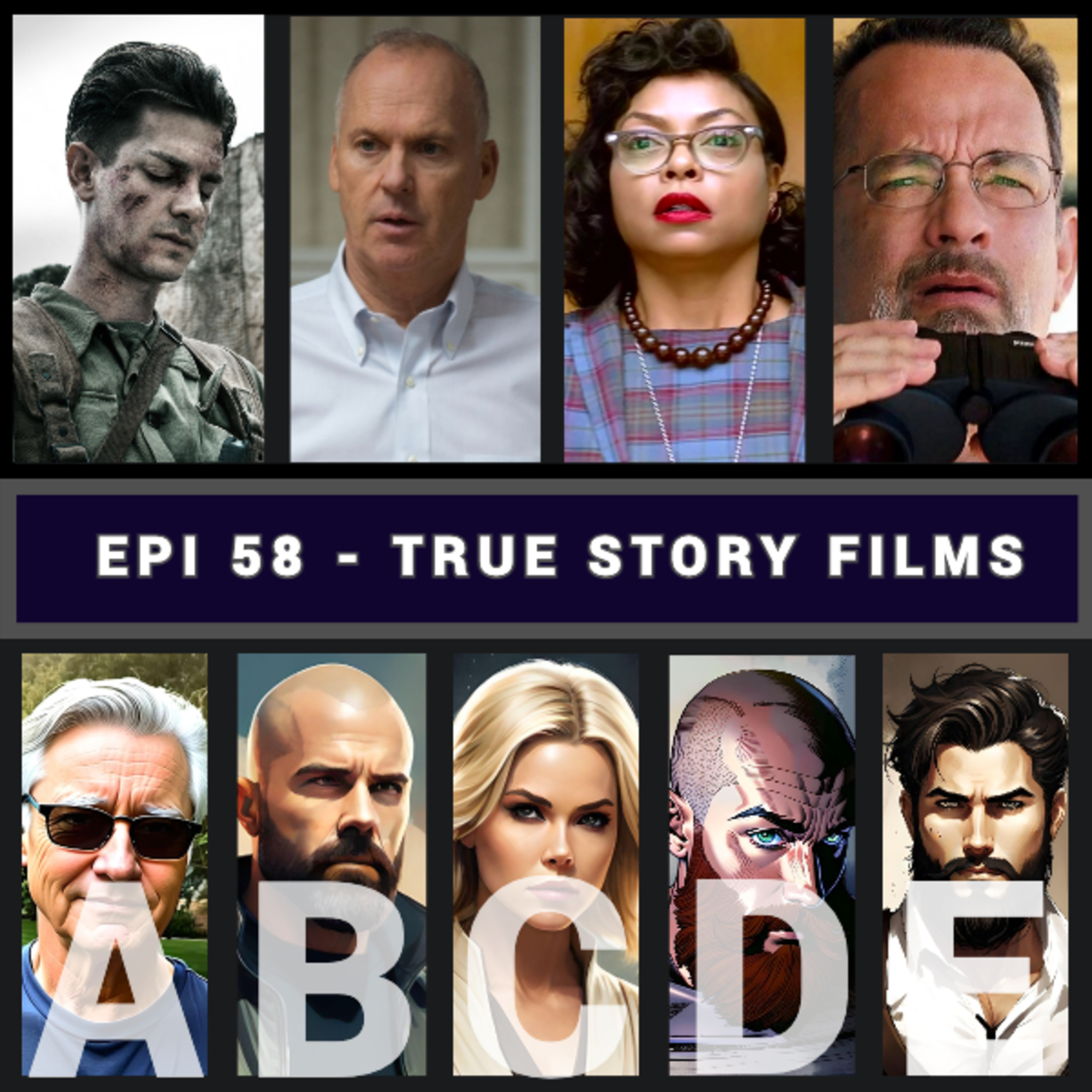 Episode 58 - Top 8 Films Based On A True Story - Movie List Battle - 6 Lists 1 Topic - Top 8 Movies Podcast