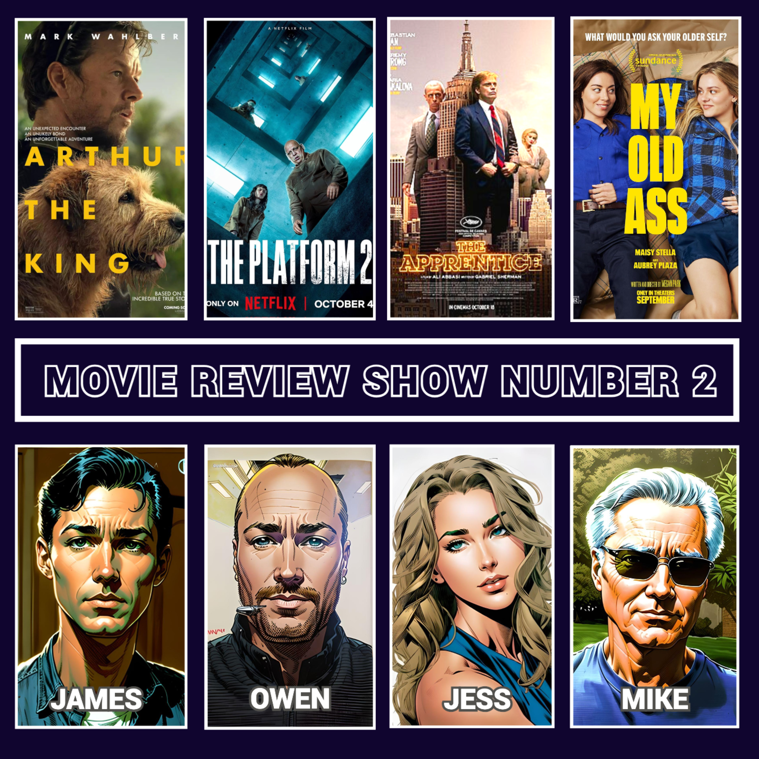 Film Review Pod - Epi 2 - Arthur the King, Platform 2, My Old Ass & Joker 2