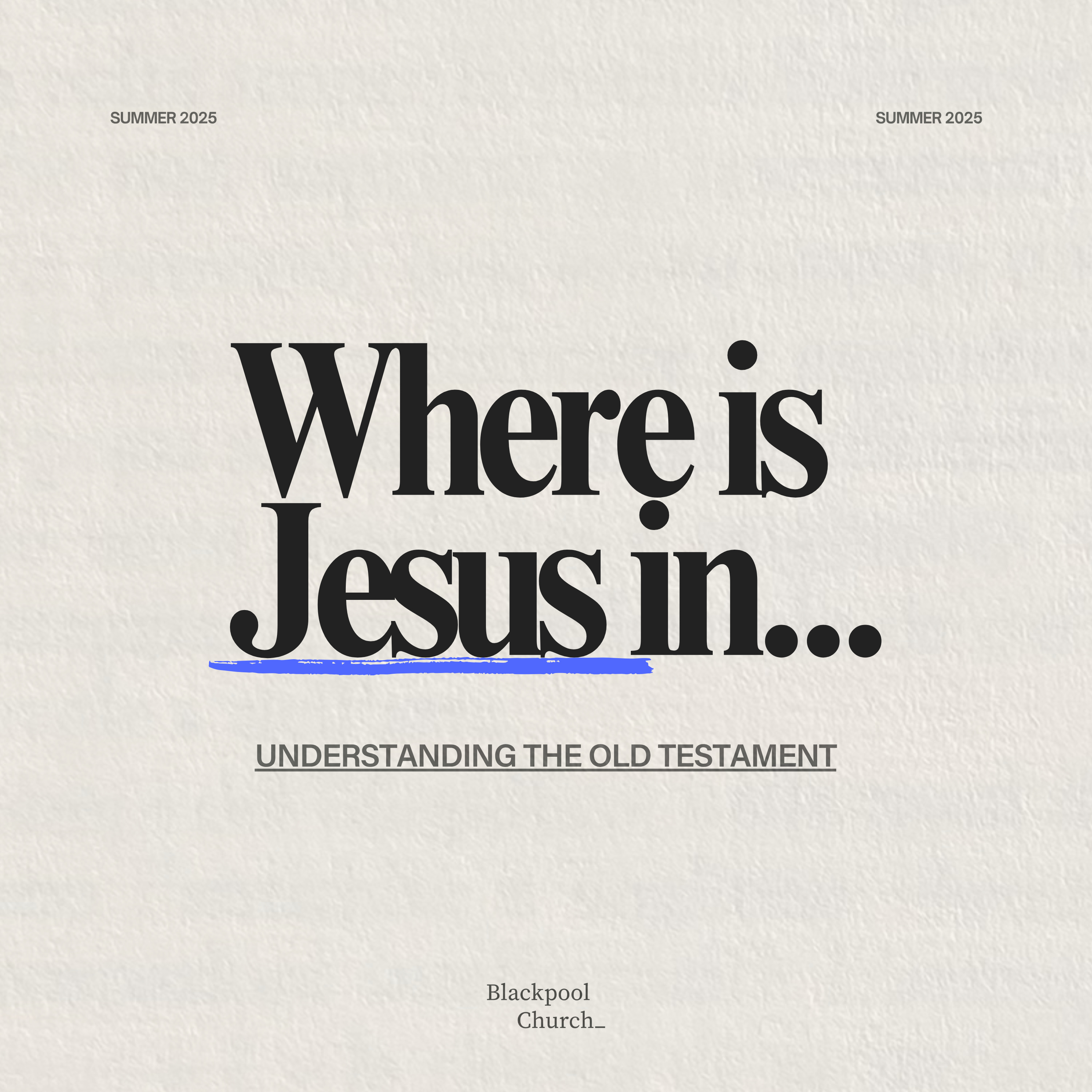 Blackpool Church - Talk Archive