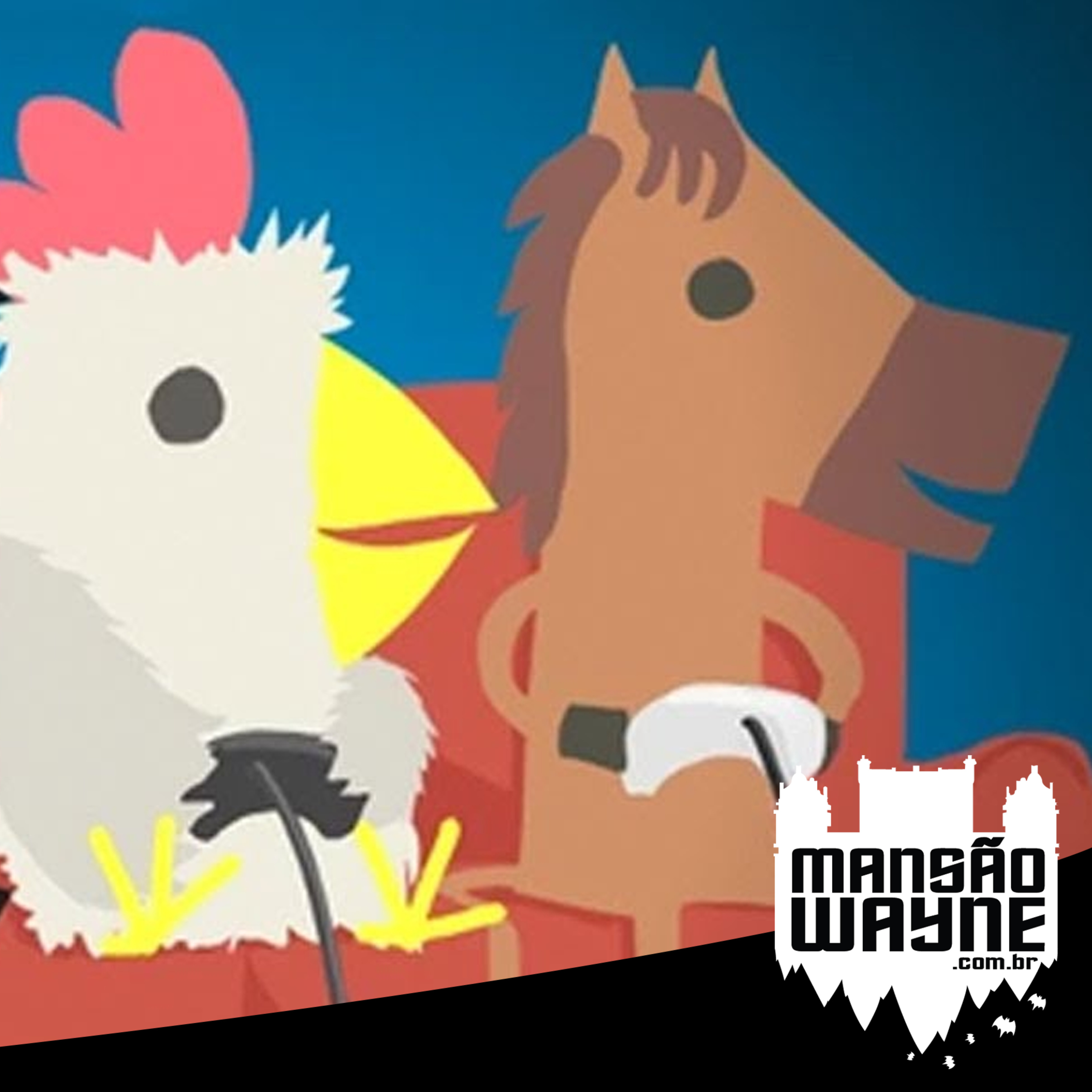Jogando Ultimate Chicken Horse + Papo Nerd + Anúncios e muita risada! • MW Live episode artwork