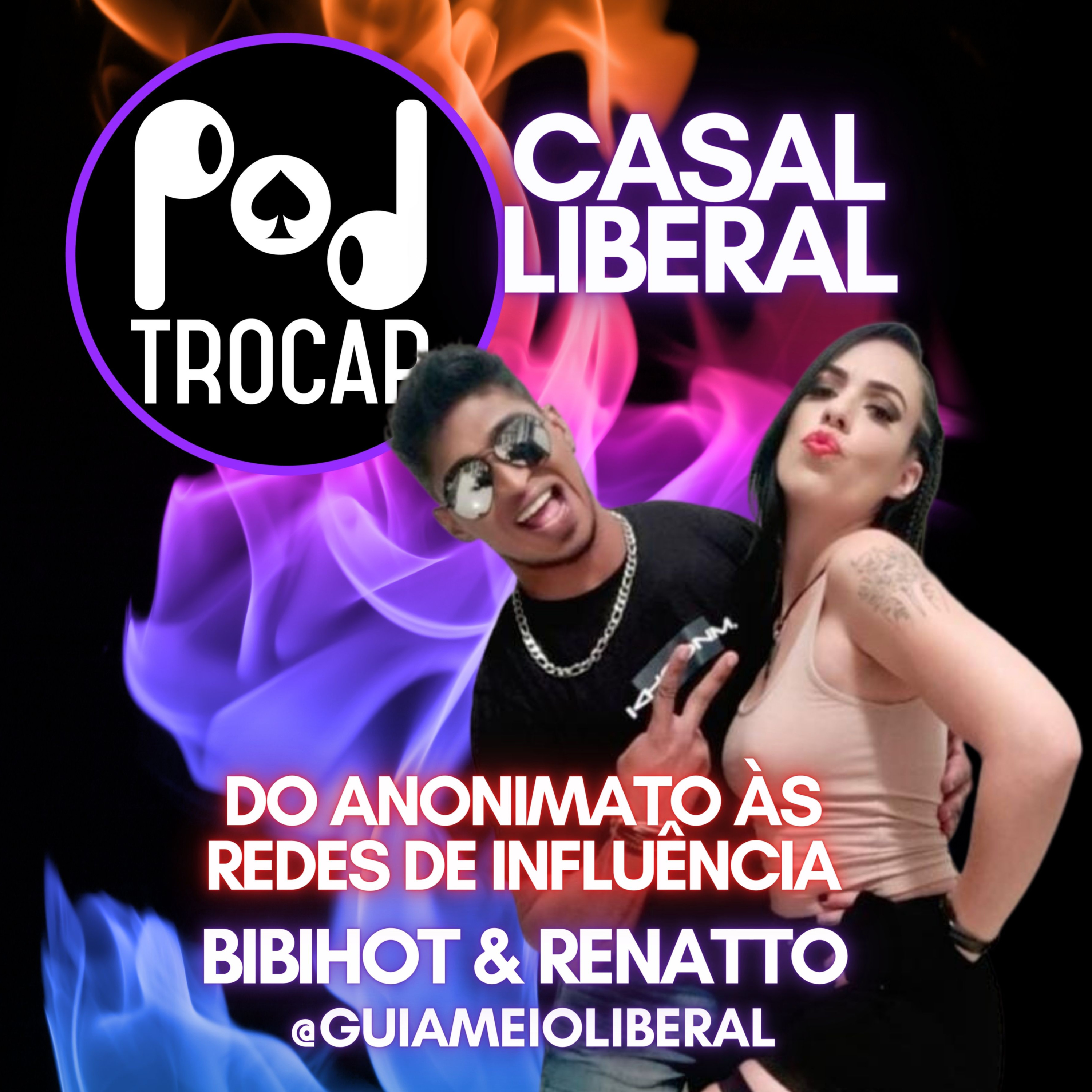 PodTrocar Swing e não monogamia. Podcast sobre o meio liberal, festas e relacionamentos.