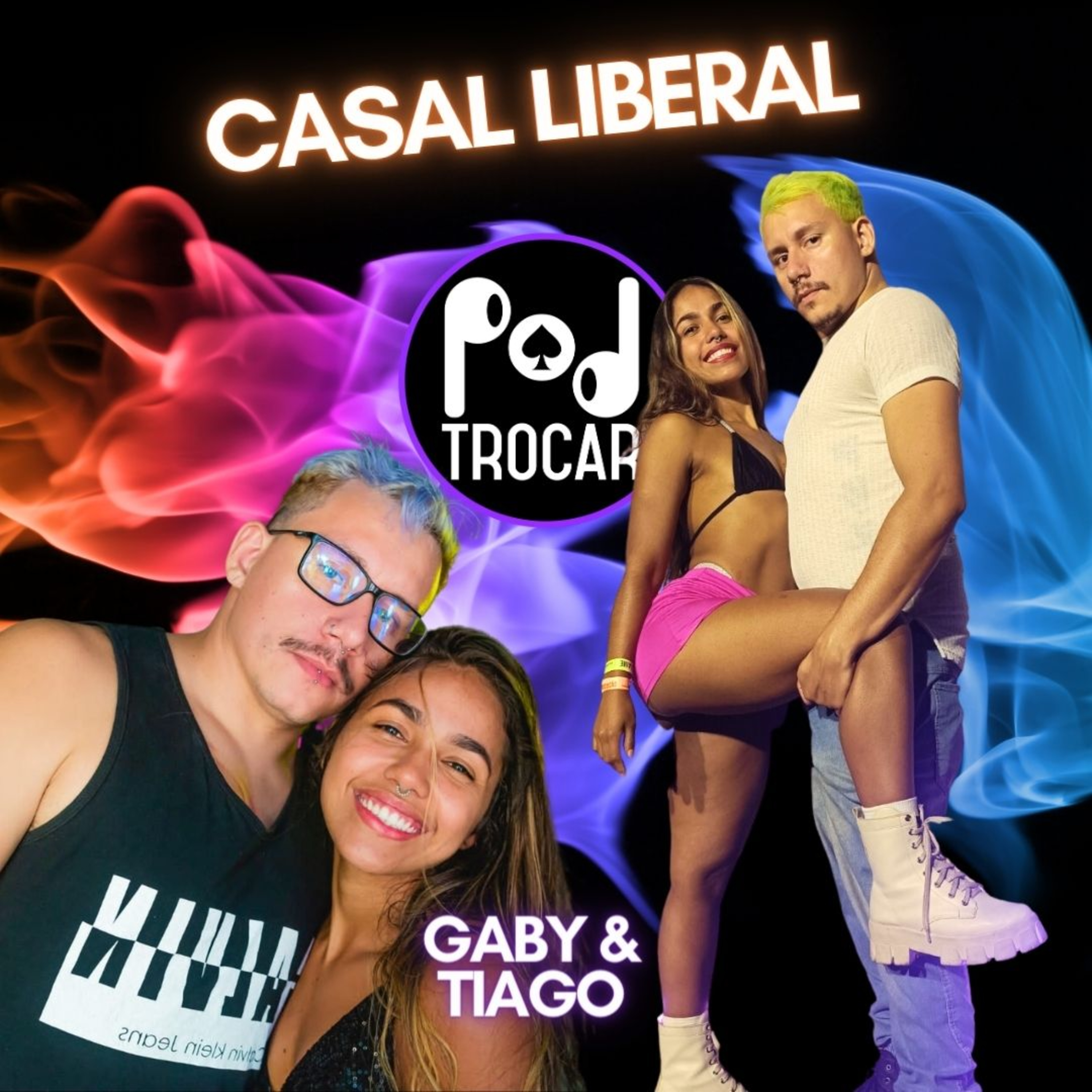 PodTrocar Swing e não monogamia. Podcast sobre o meio liberal, festas e relacionamentos.