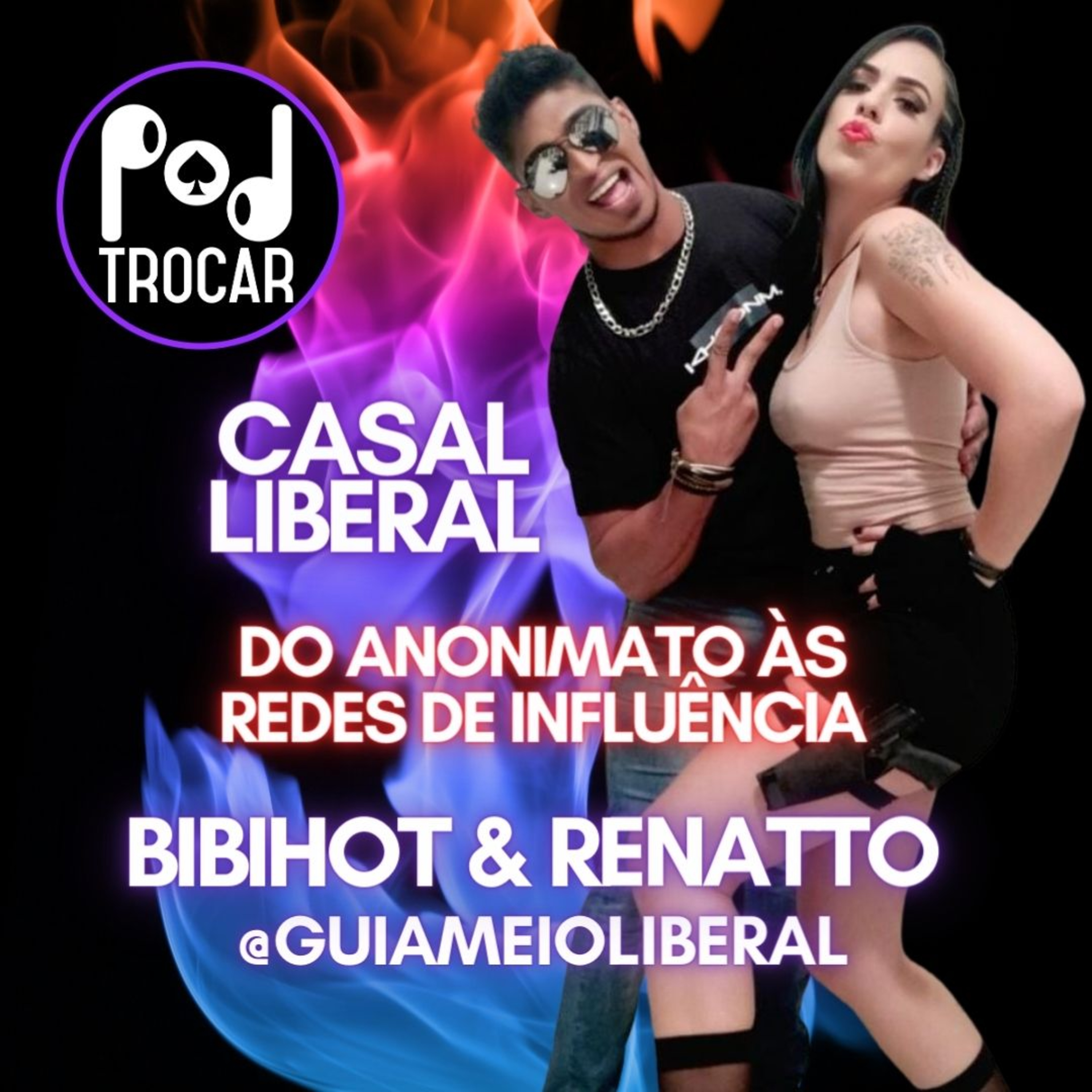 PodTrocar Swing e não monogamia. Podcast sobre o meio liberal, festas e relacionamentos.