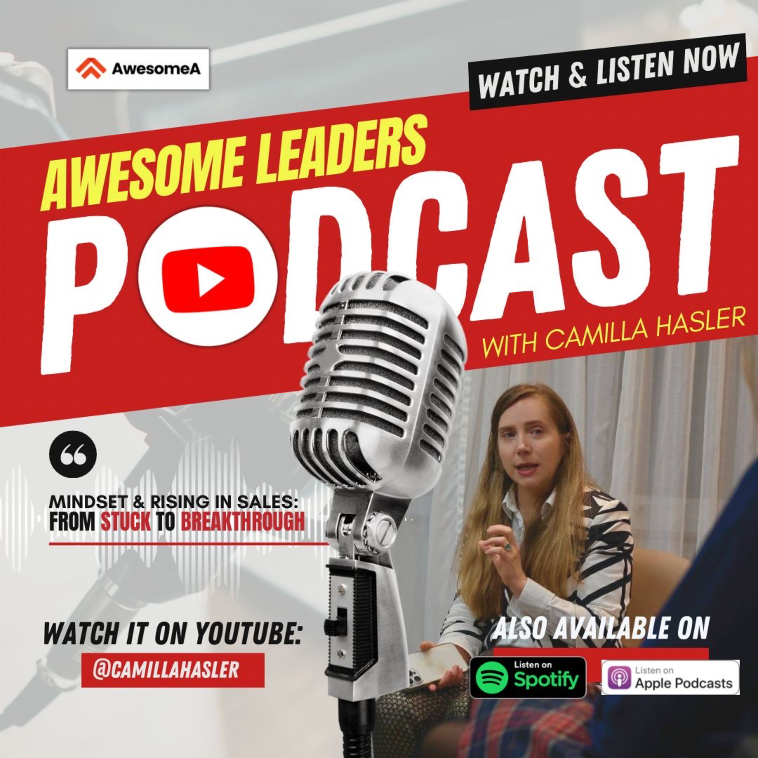 Mindset & Rising in Sales: From Stuck to Breakthrough  episode artwork