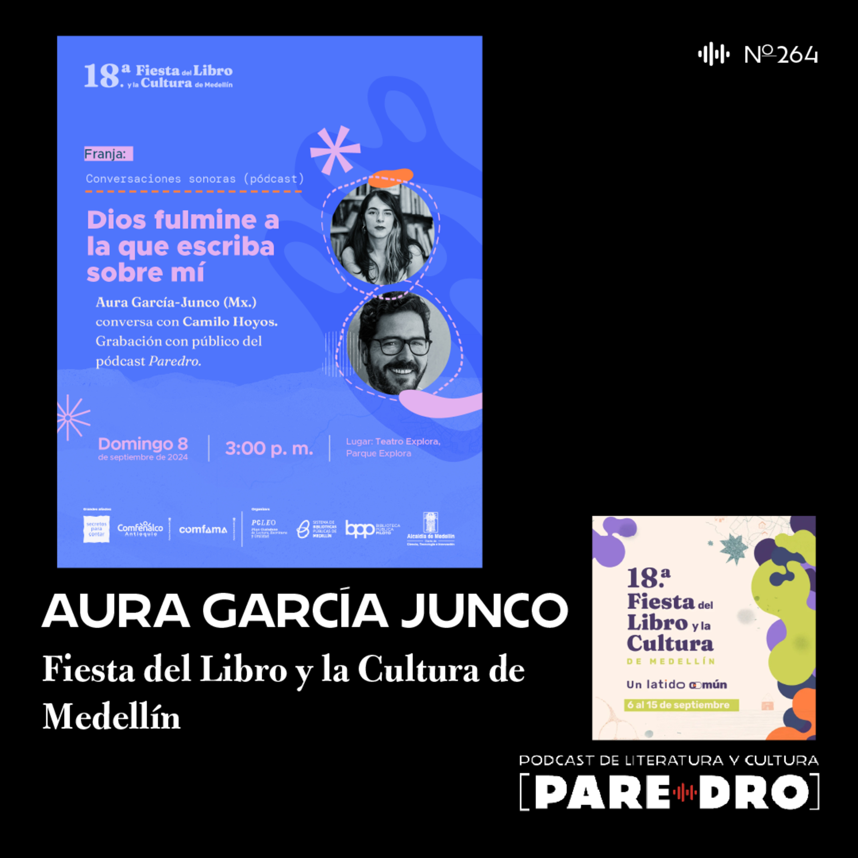 Aura García Junco, Fiesta del Libro de Medellín 2024 episode artwork