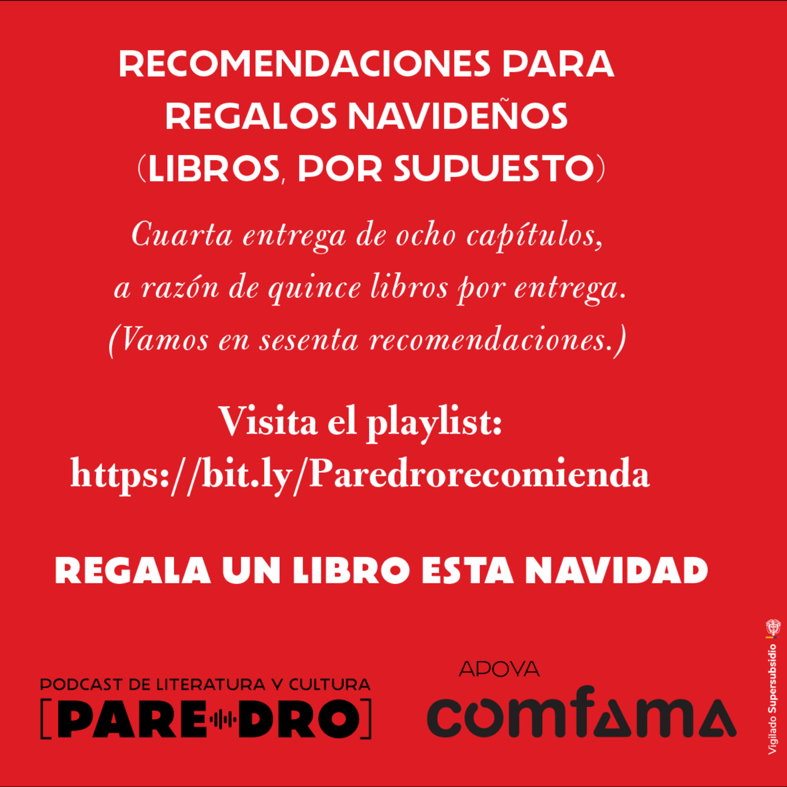 Recomendaciones de libros para regalar esta navidad // 4/8// Comfama y Paredro episode artwork