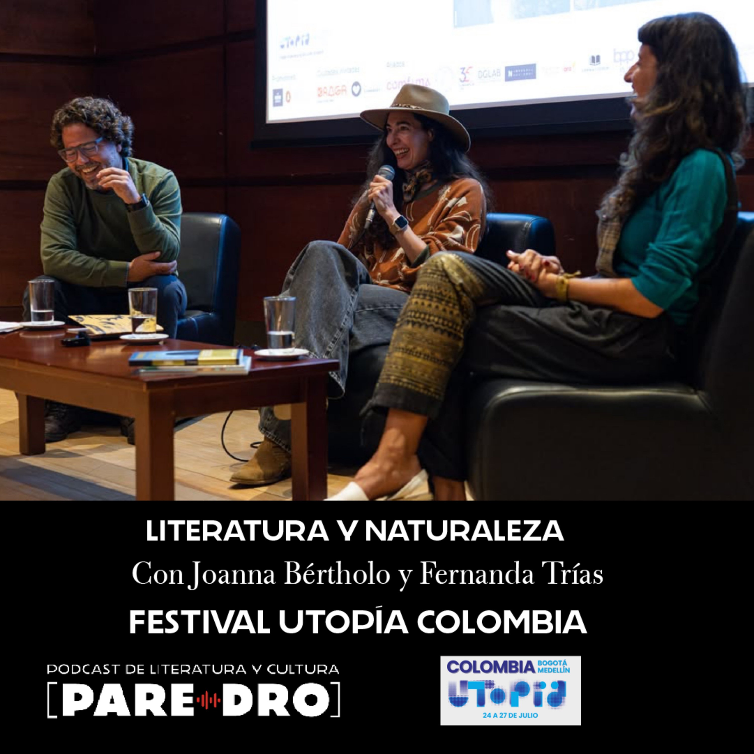 Literatura y naturaleza, con Joanna Bértholo y Fernanda Trías // Festival Utopía Colombia episode artwork