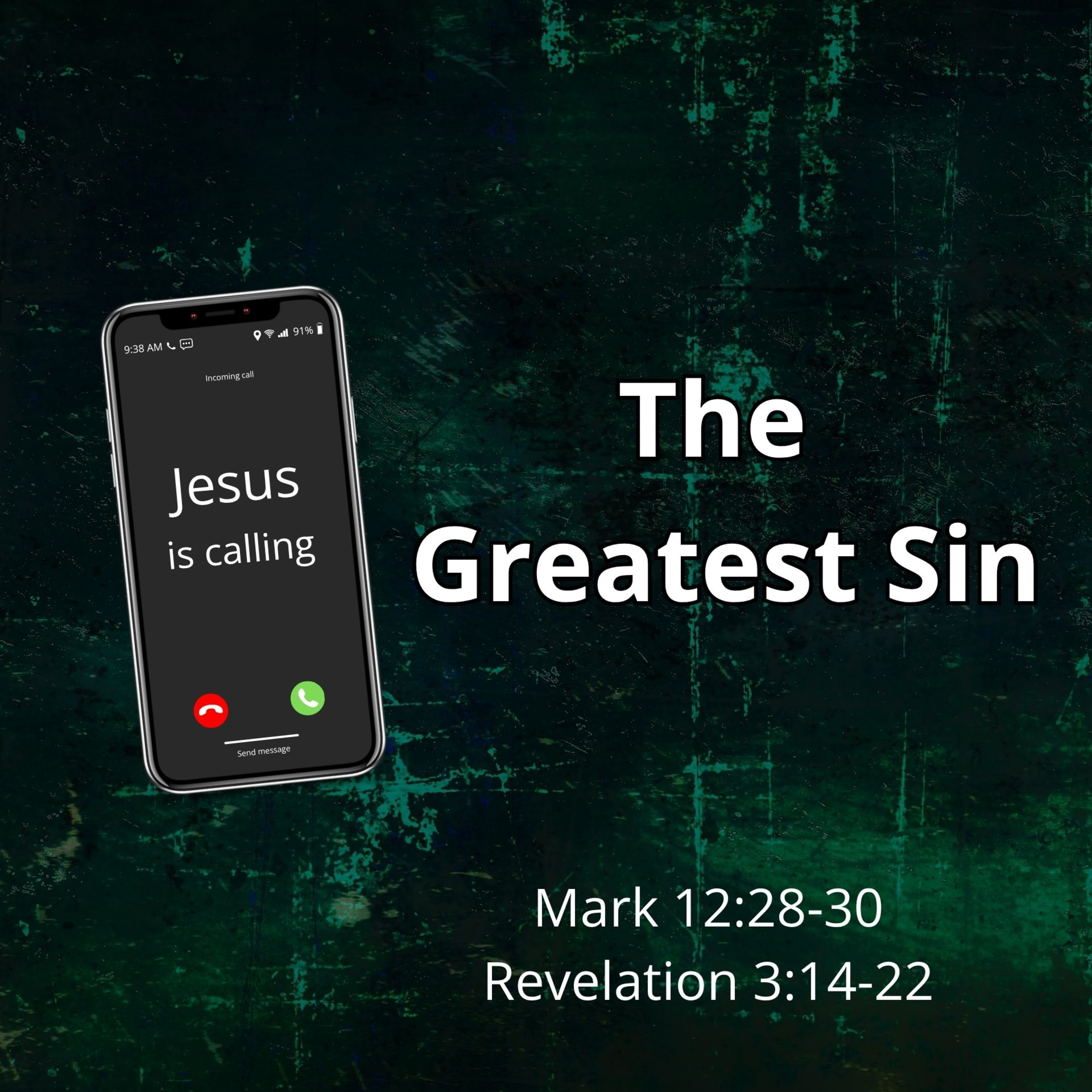 Jesus is Calling: The Greatest Sin episode artwork