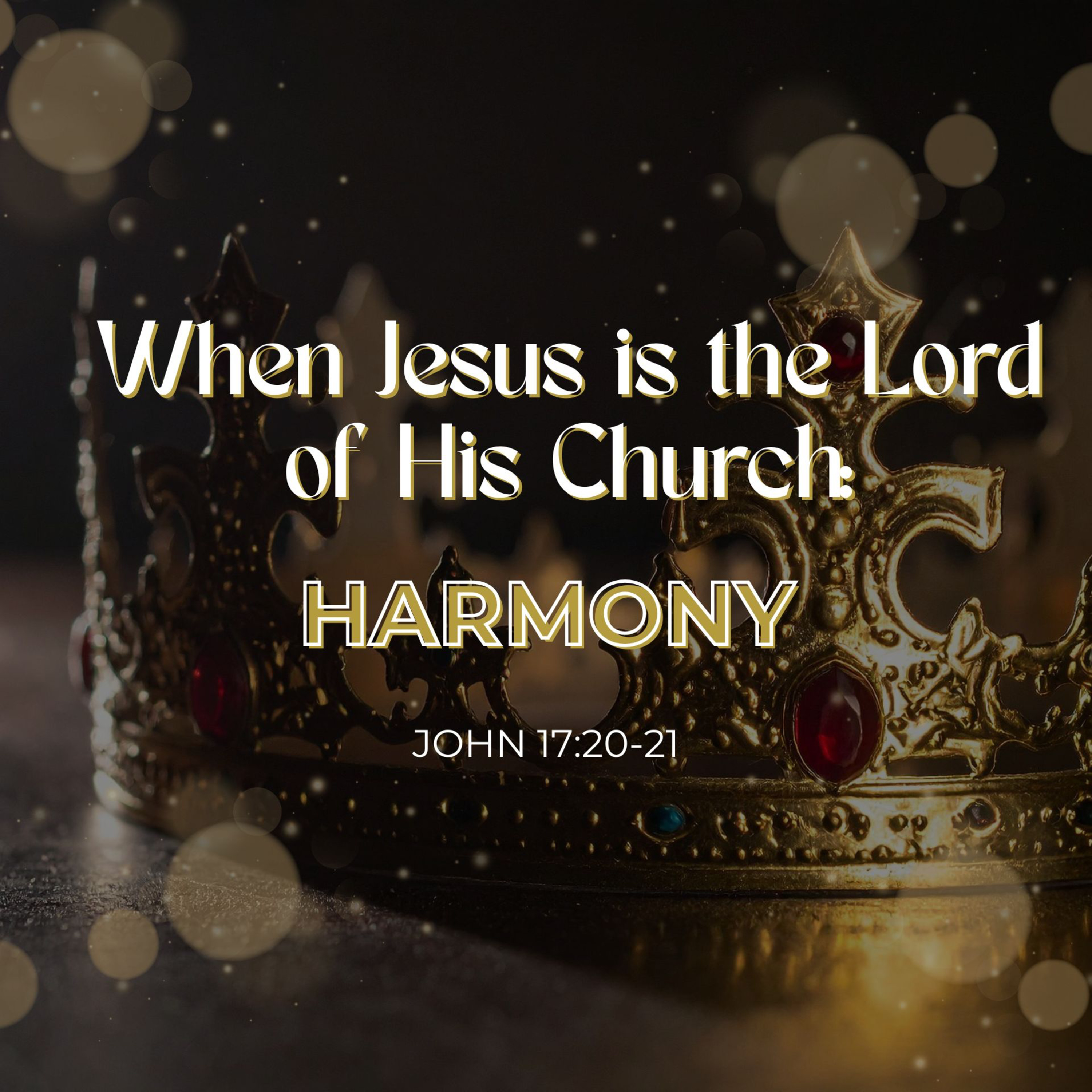 When Jesus is the Lord of His Church: Harmony episode artwork