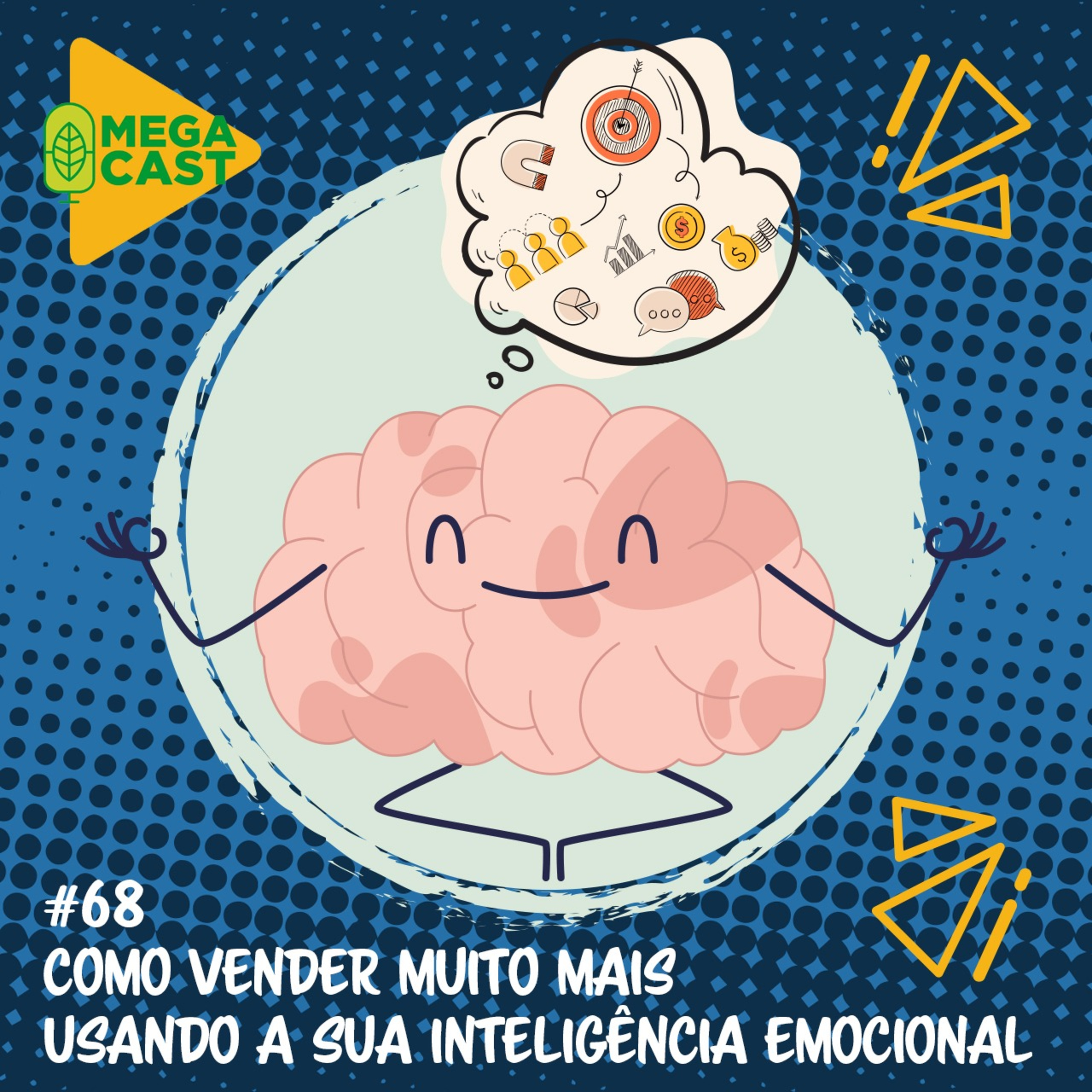 Megacast #68 | Papo de Megas | Como vender muito mais usando a sua inteligência emocional episode artwork