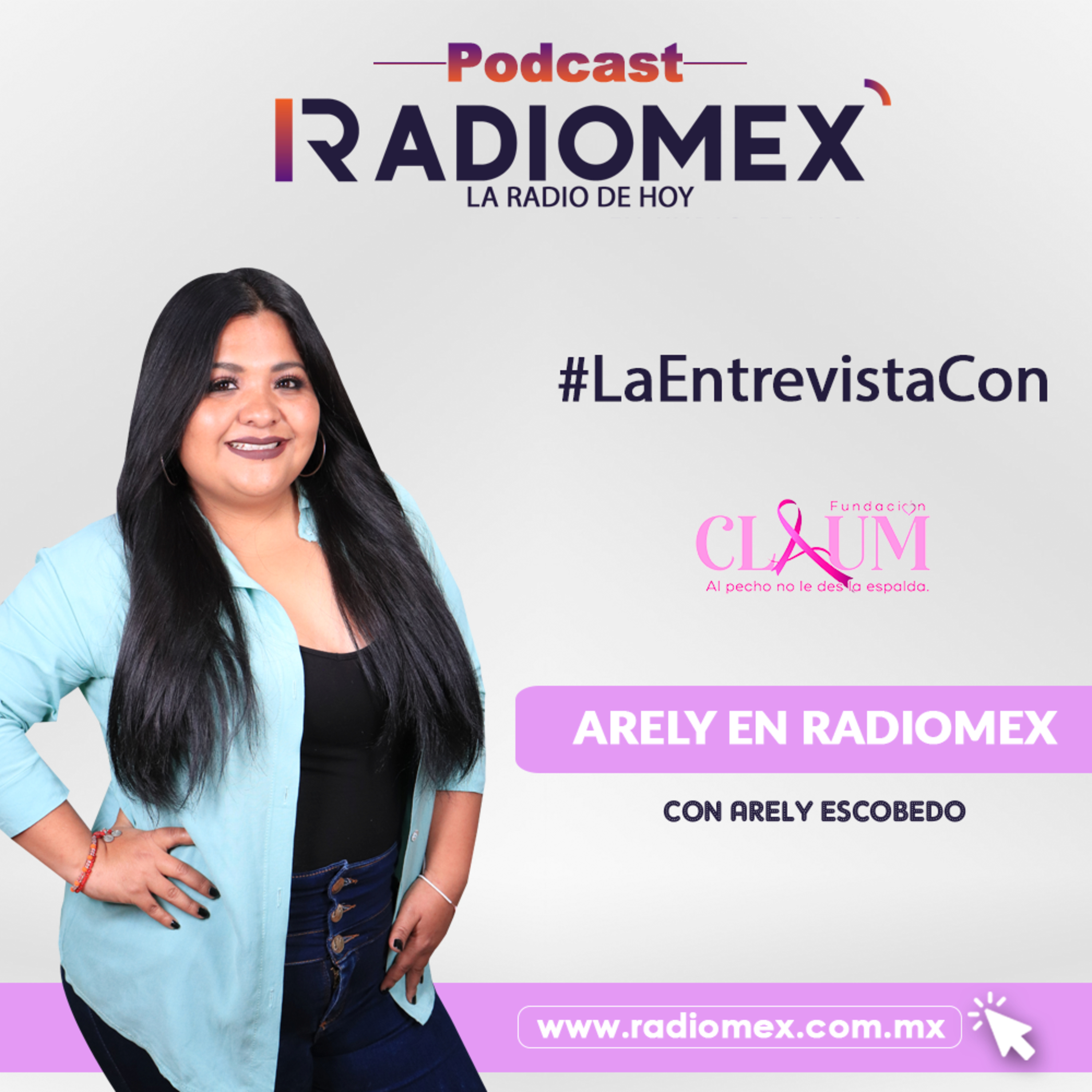 Arely en Radiomex-Entrevista con la fundación CLAUM IAP. episode artwork