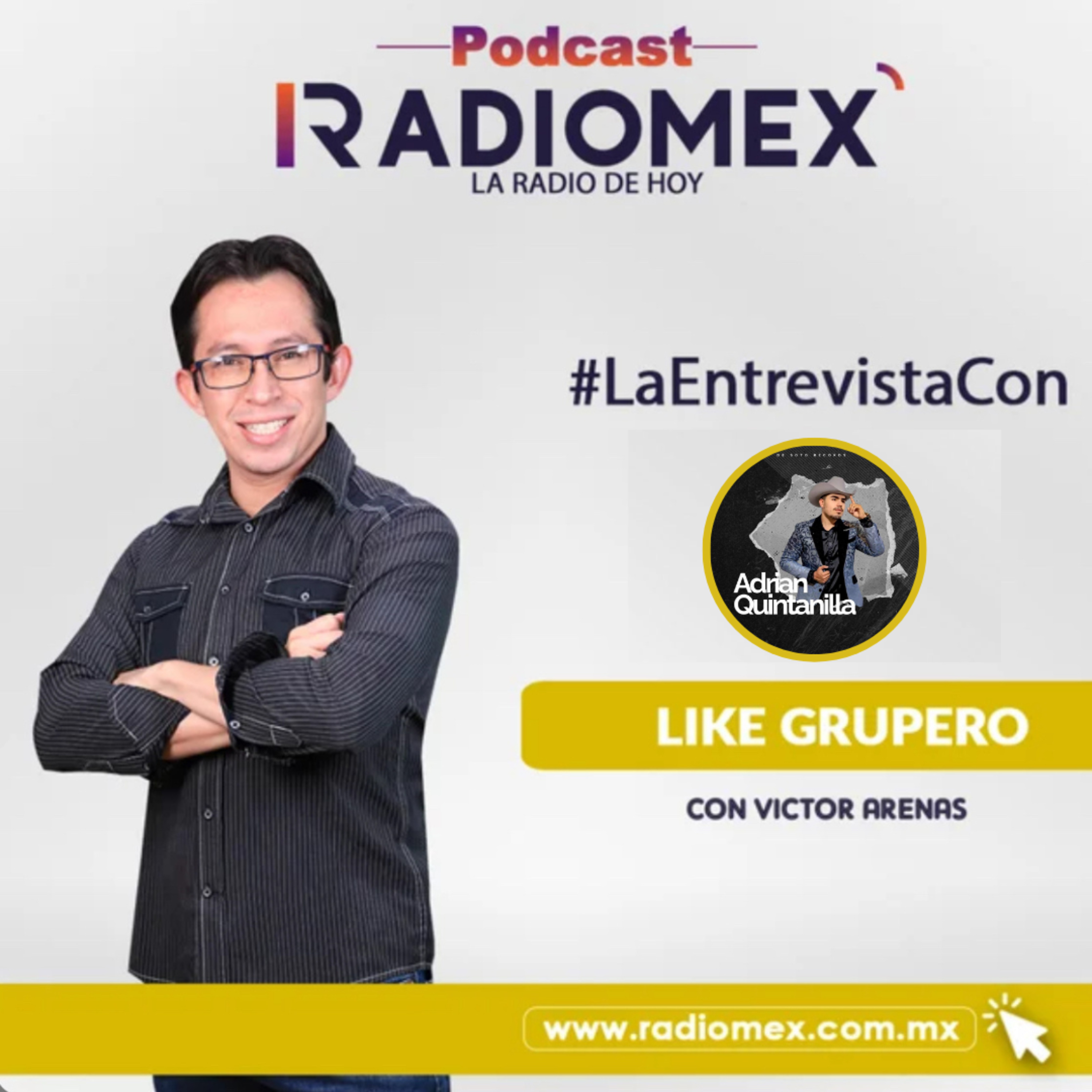 Entrevista con el cantante Adrián Quintanilla episode artwork