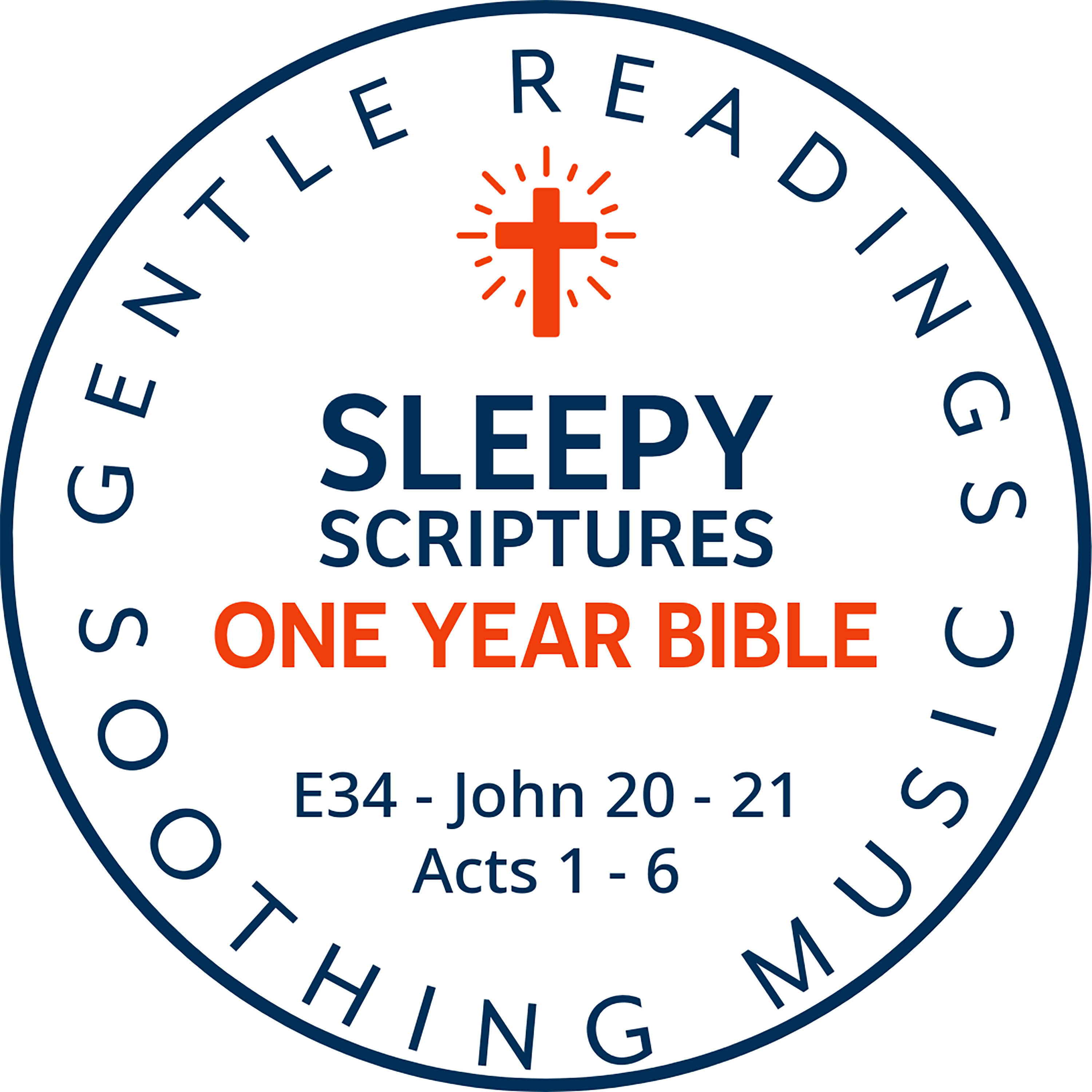 He Is Risen & His Church Is Born — Sleepy Scriptures One Year Bible | Week 12: Part 1 | John 20–21 & Acts 1–6 episode artwork