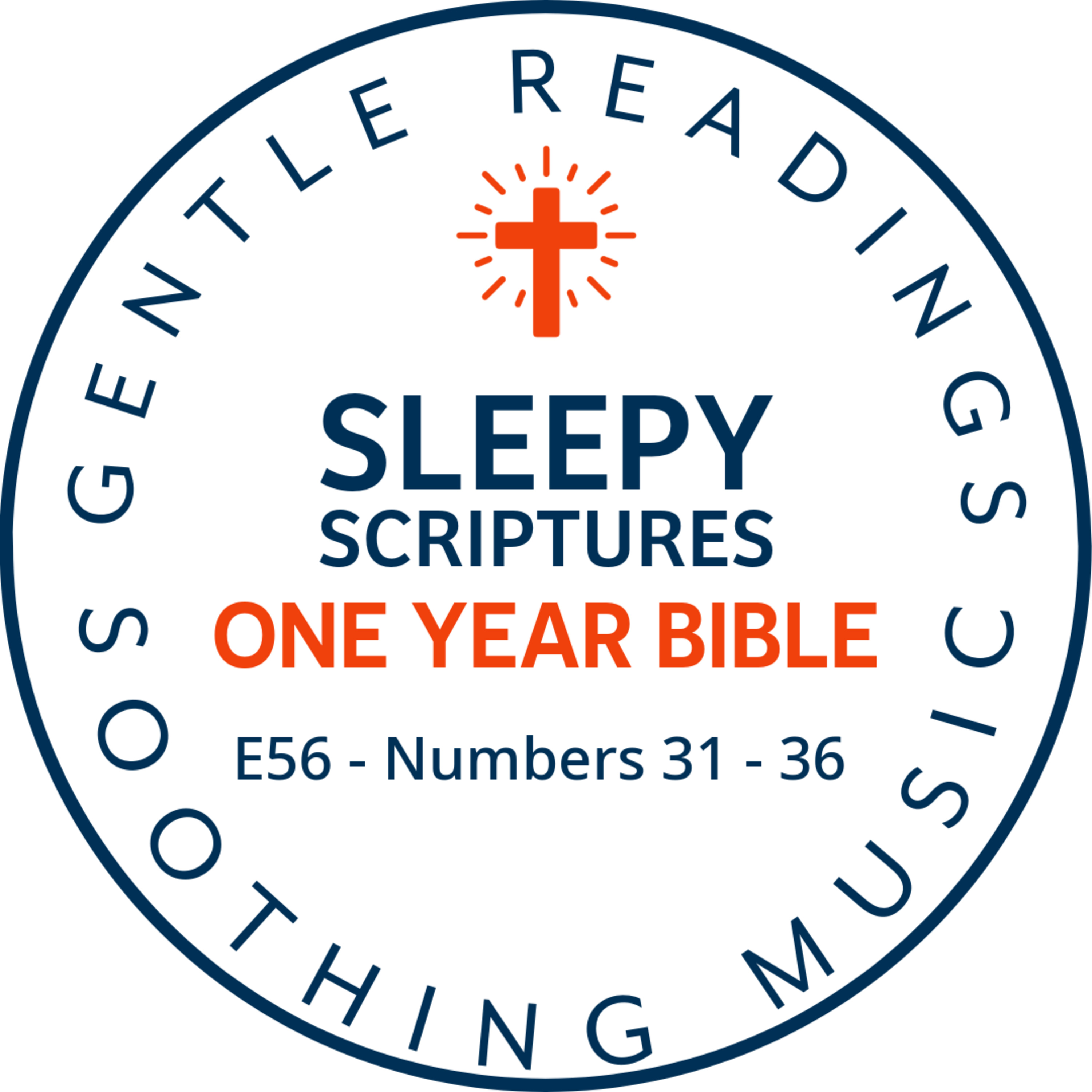 Sleepy Scriptures: Numbers 31–36 | Fall Asleep to the Bible in One Year episode artwork
