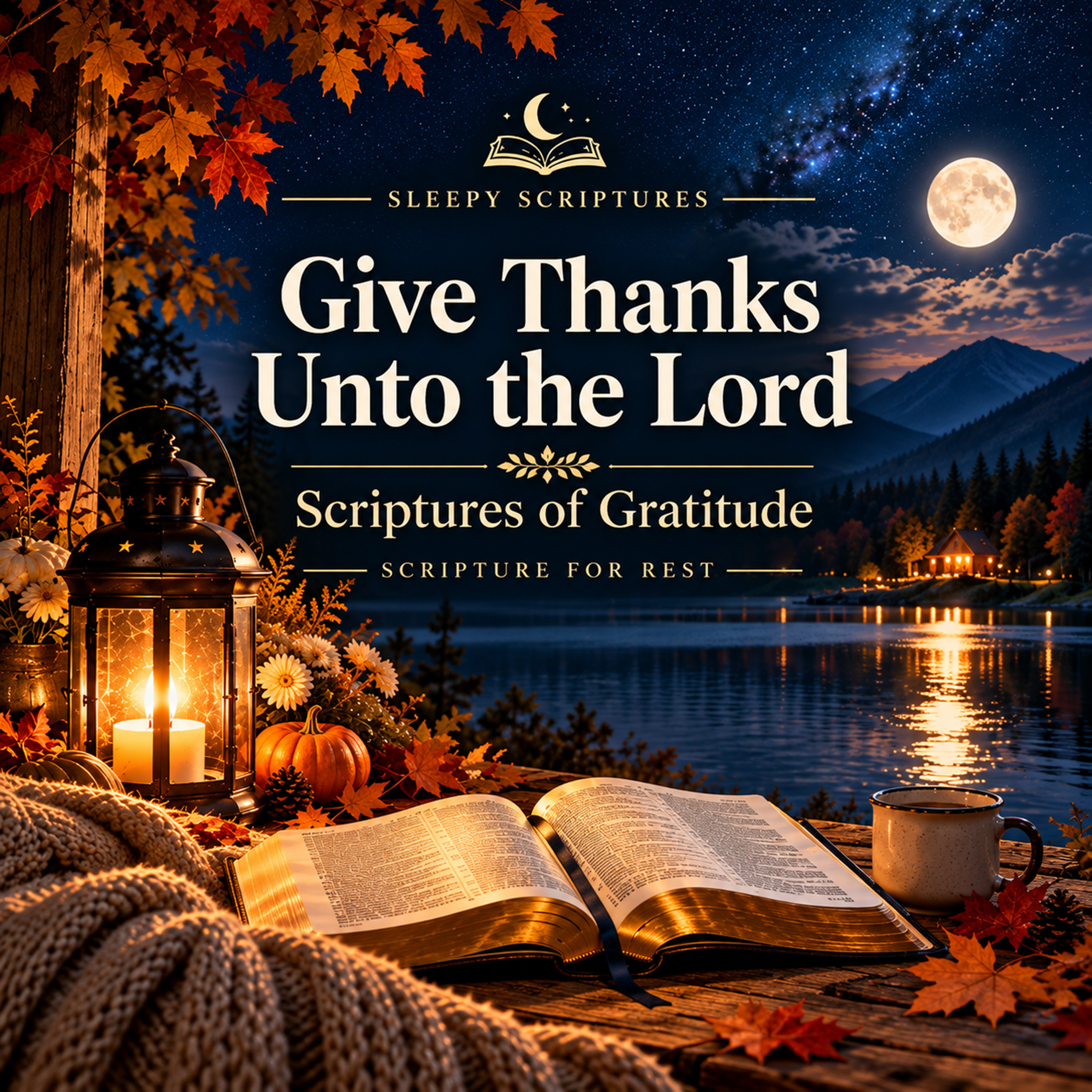 Give Thanks Unto the Lord | Peaceful Scriptures of Gratitude for Sleep episode artwork