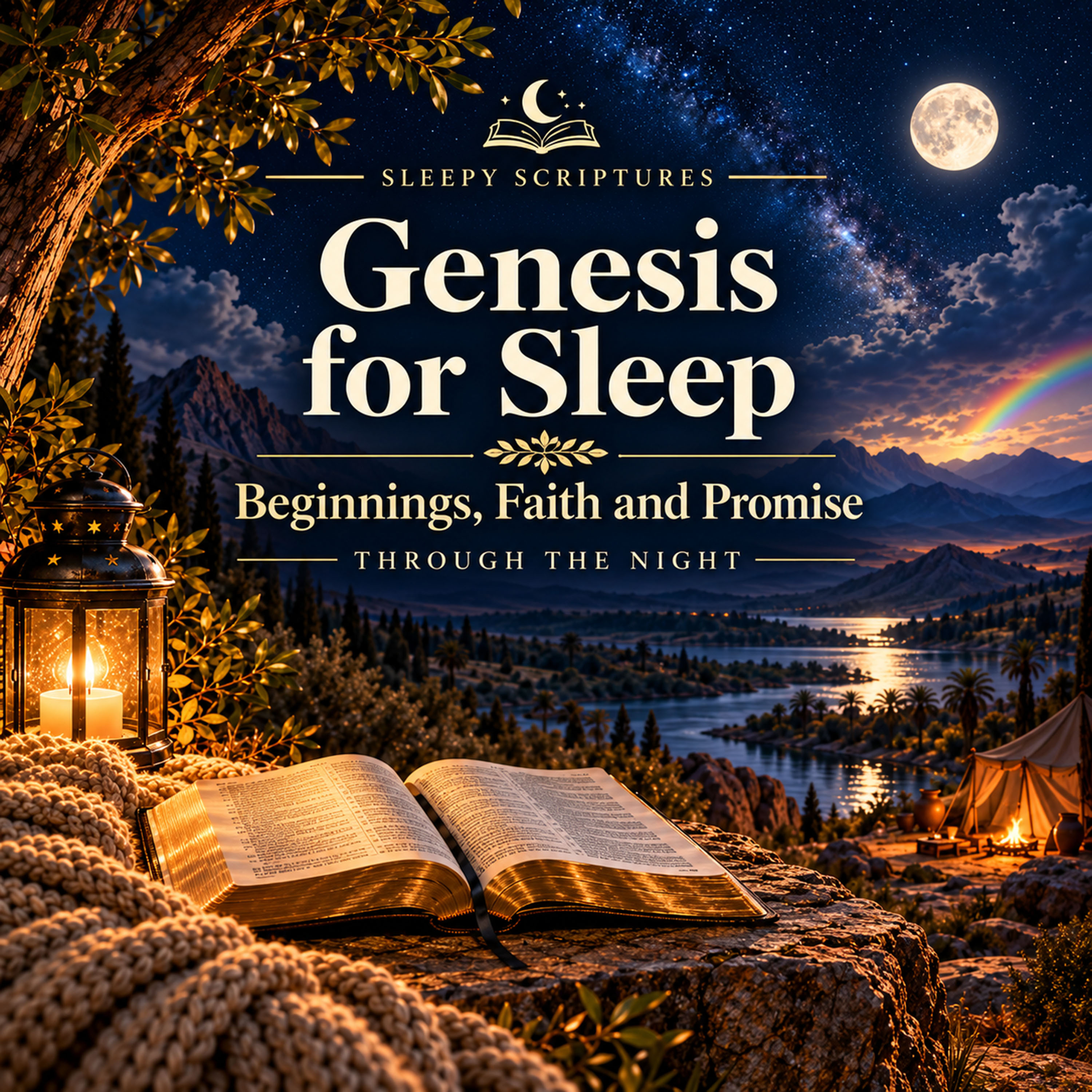 Genesis for Sleep — Beginnings, Faith and Promise | Peaceful KJV Bible Reading episode artwork