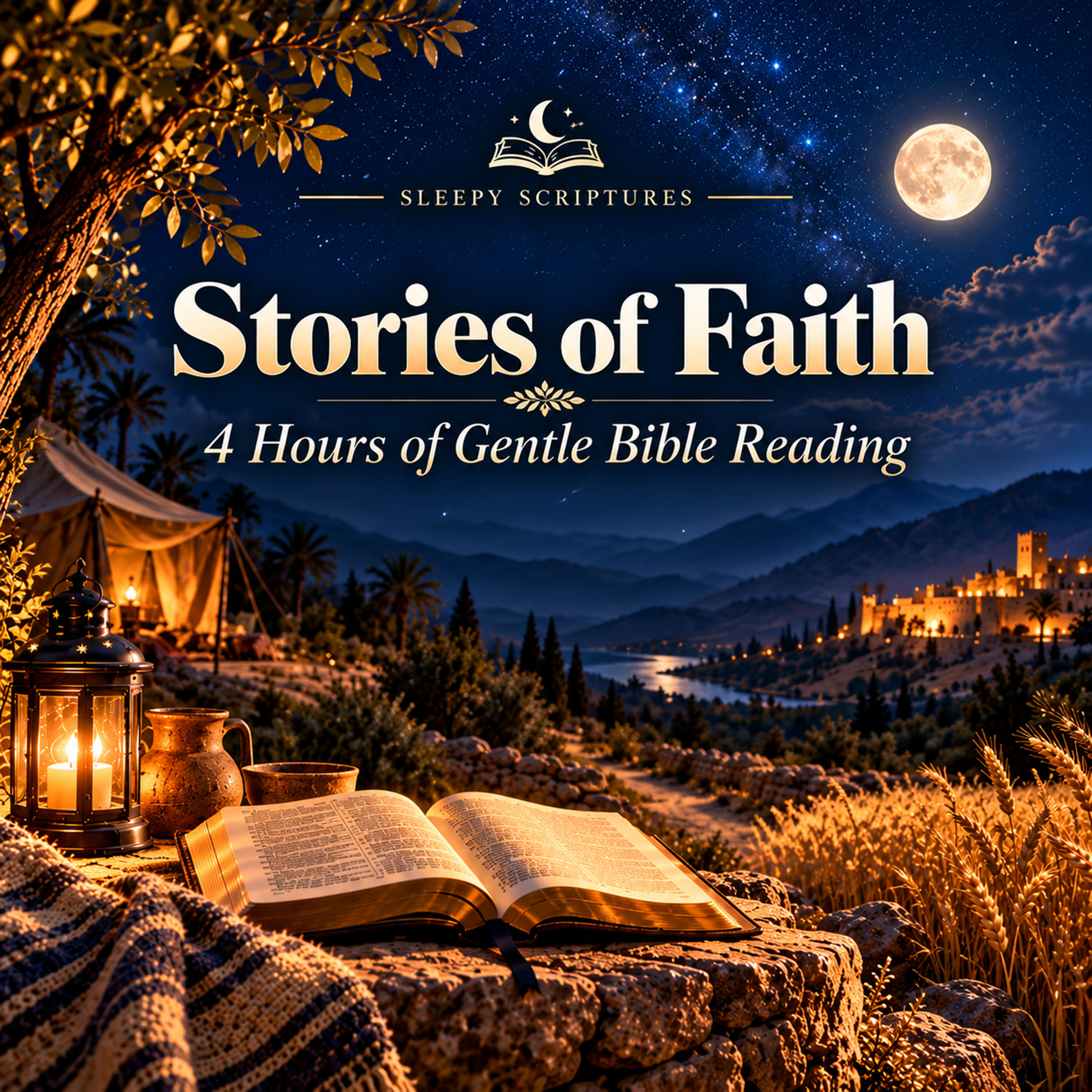 Stories of Faith — 4 Hours of Gentle Bible Reading episode artwork