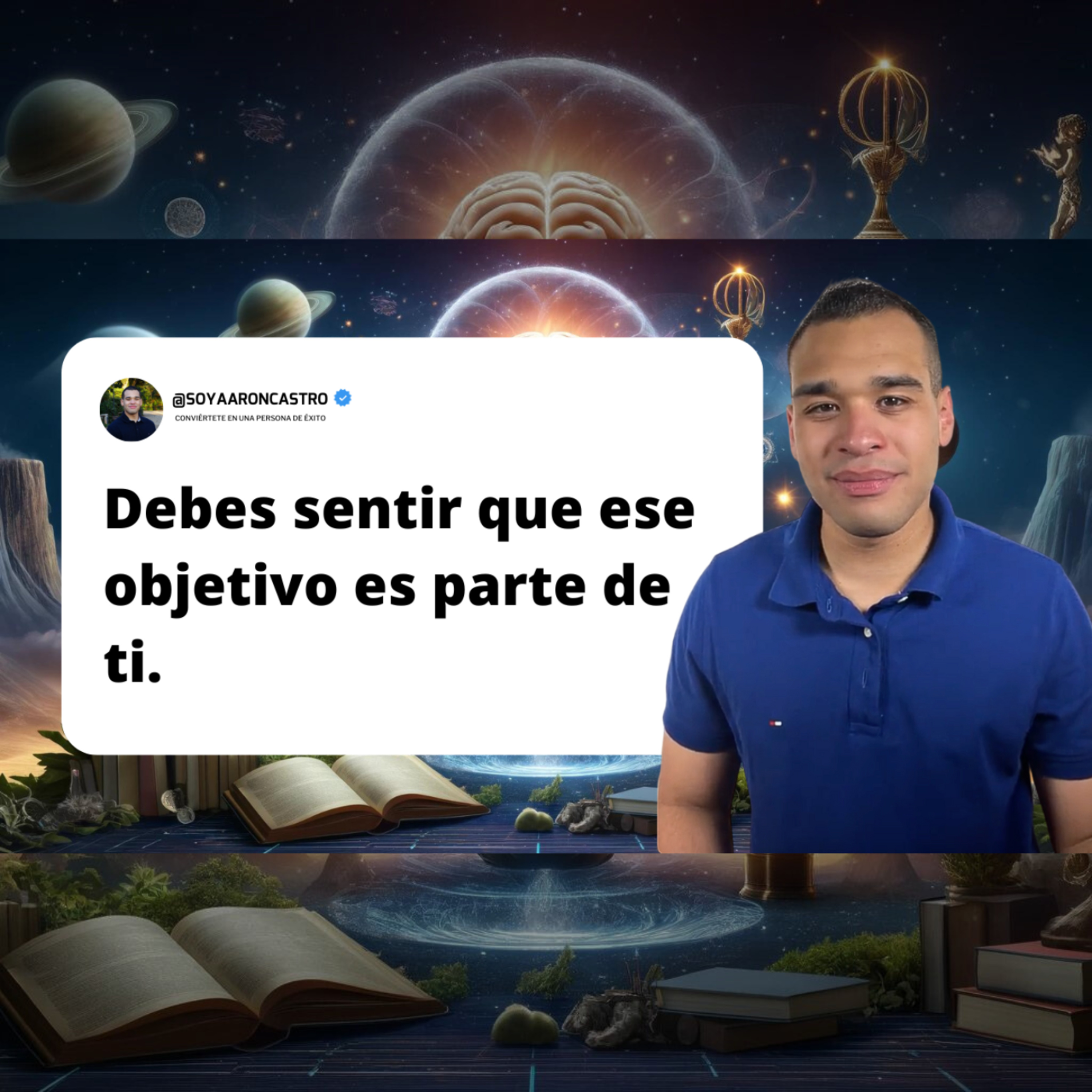 Portada de Aarón Castro - ENTRENA TU MENTALIDAD