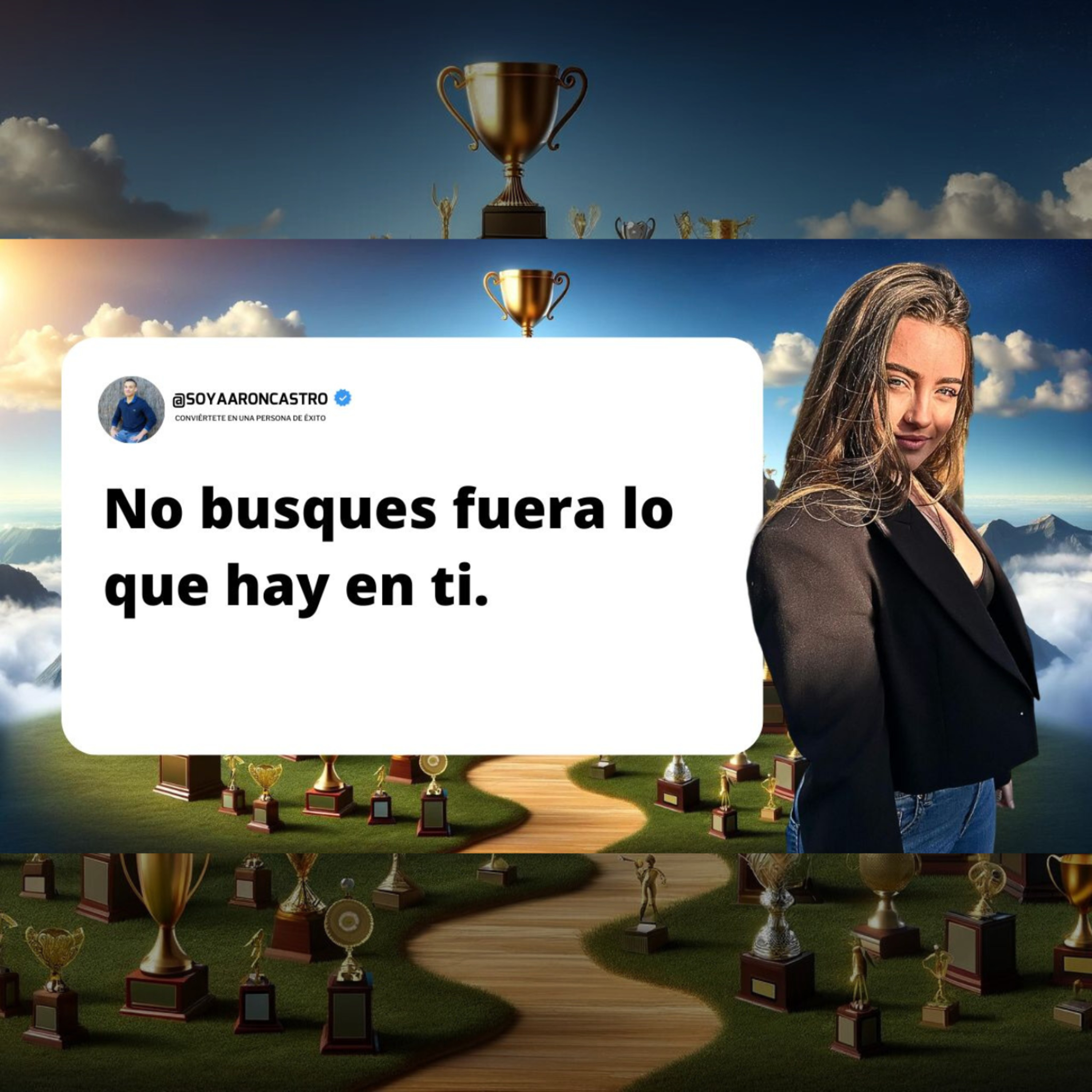 Portada de Aarón Castro - ENTRENA TU MENTALIDAD