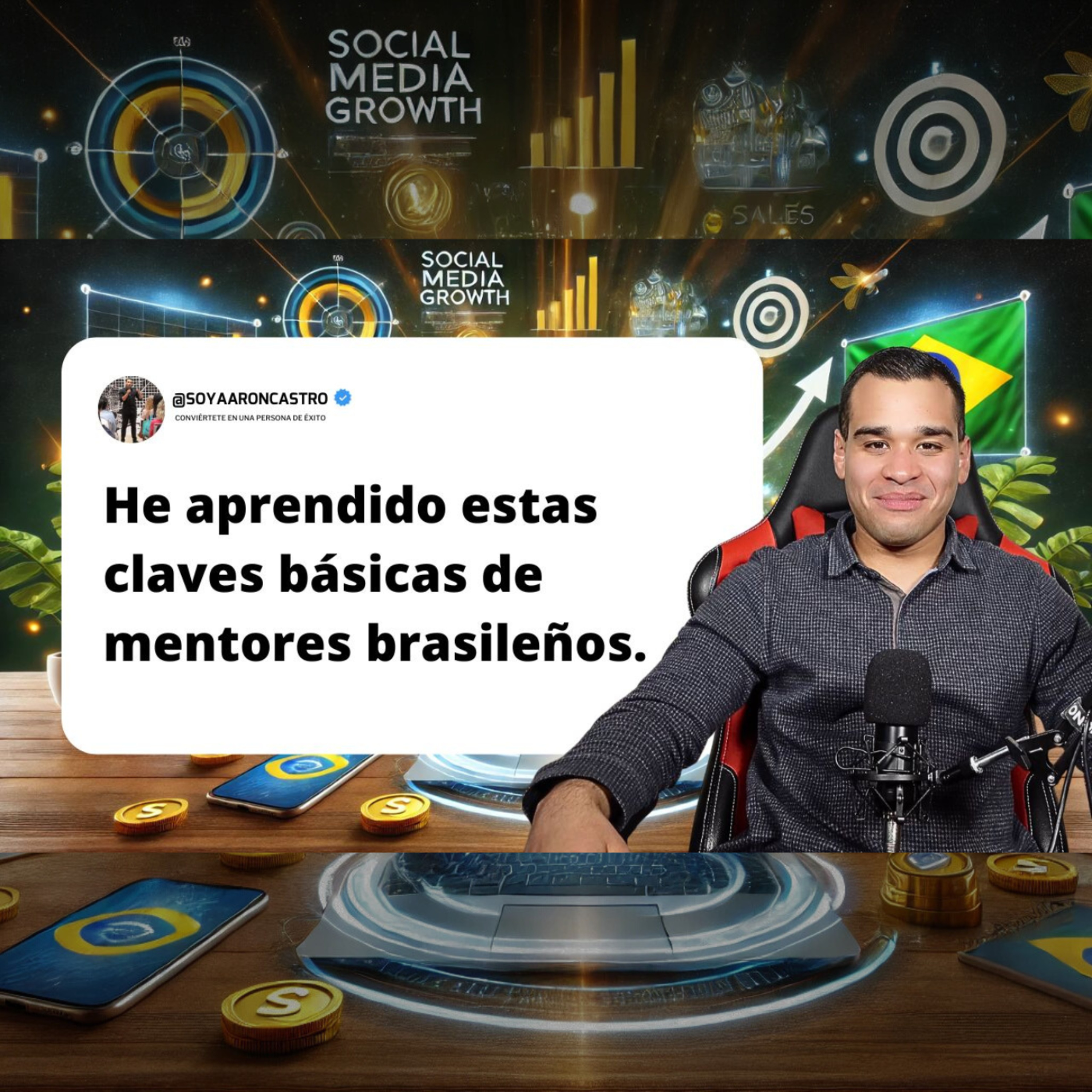 Portada de Aarón Castro - ENTRENA TU MENTALIDAD