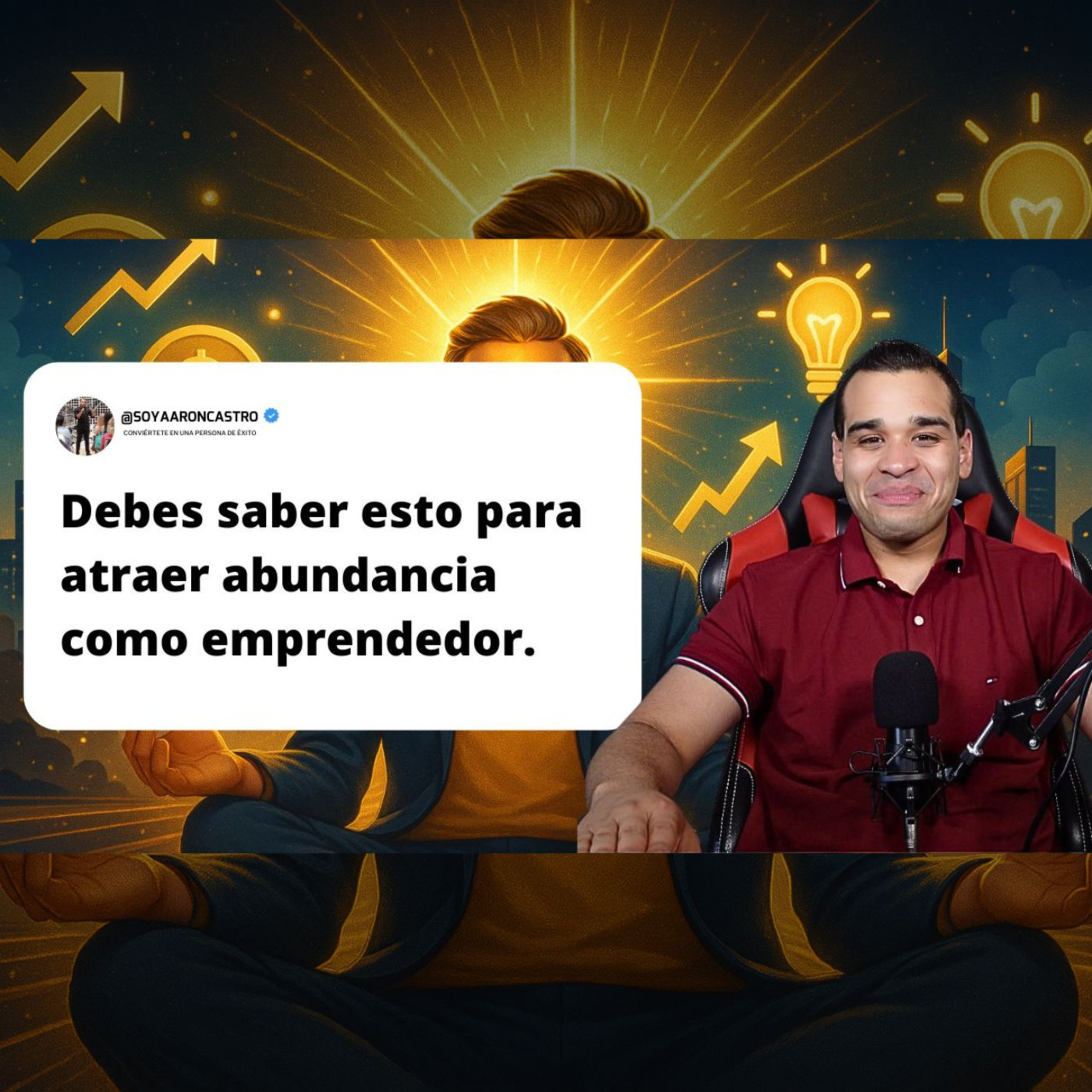 Portada de Aarón Castro - ENTRENA TU MENTALIDAD