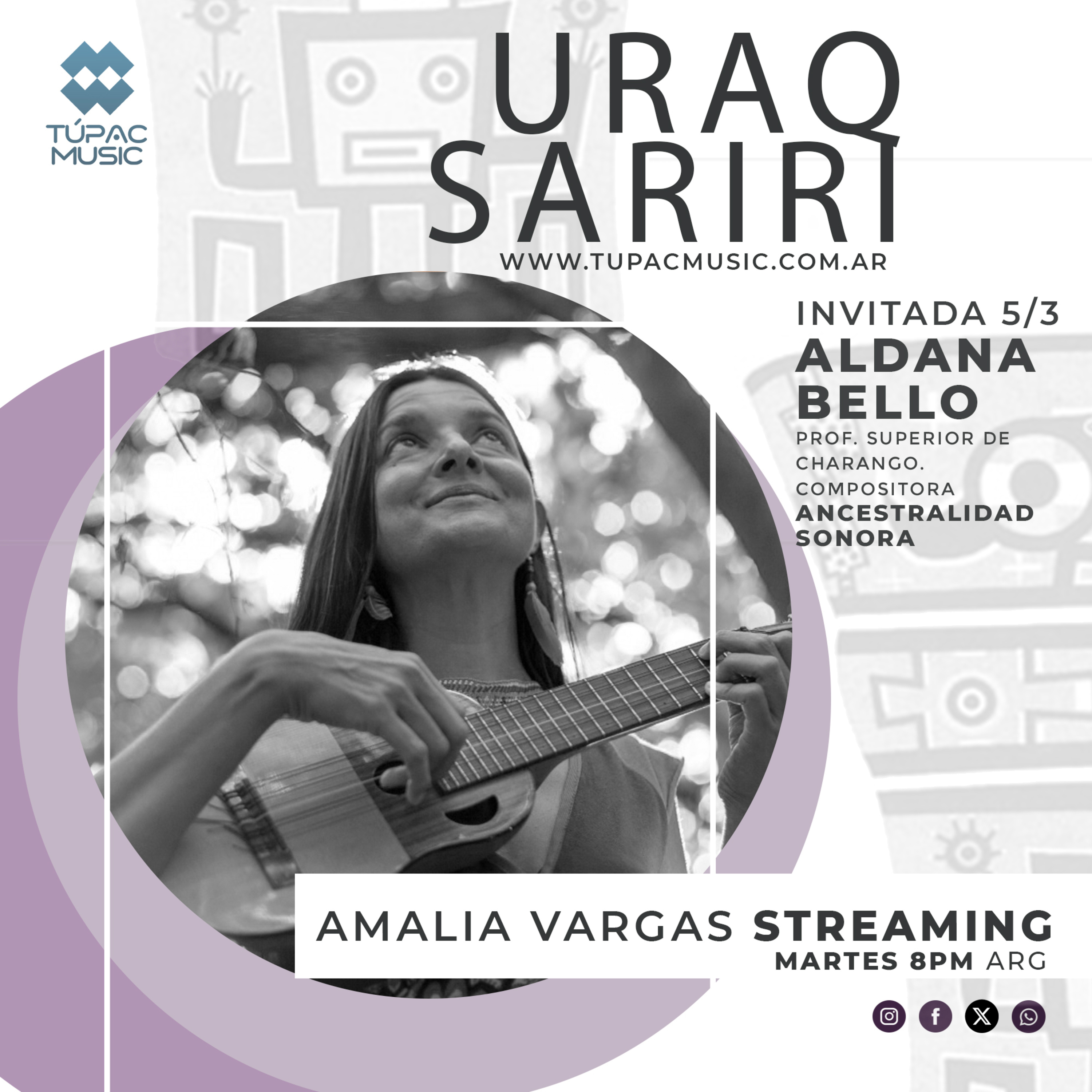 URAQ SARIRI con Aldana Bello #tupacmusic #uraqsariri episode artwork