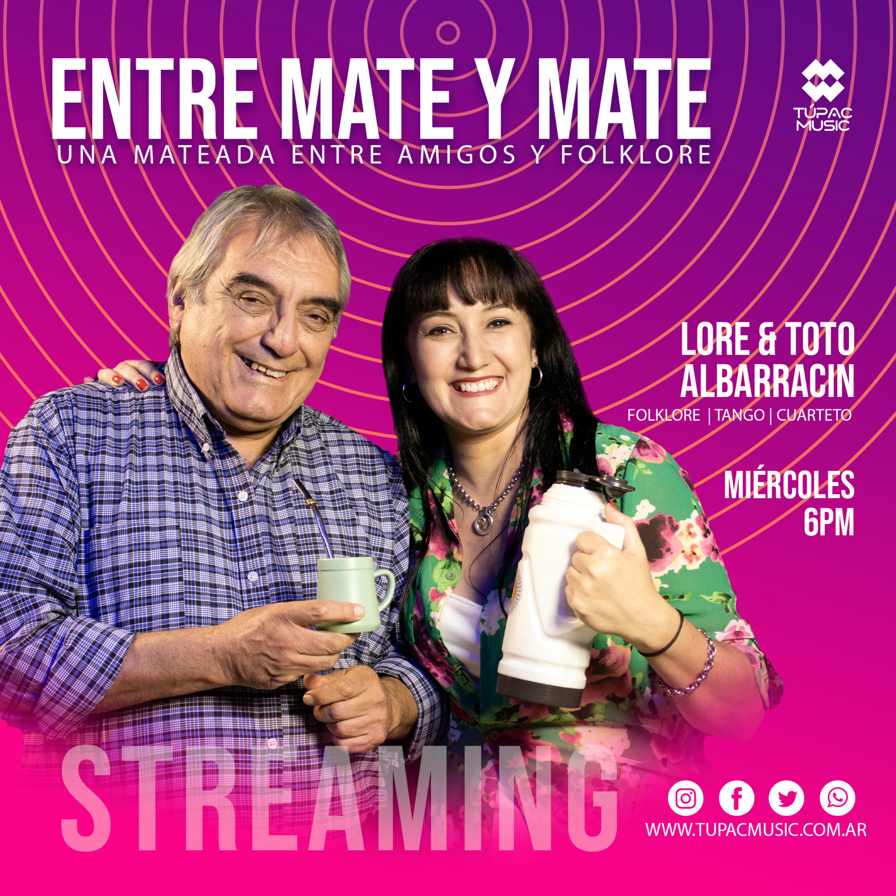 “HOY NOS BAILAMOS TODO!!” #tupacmusic #entremateymate episode artwork