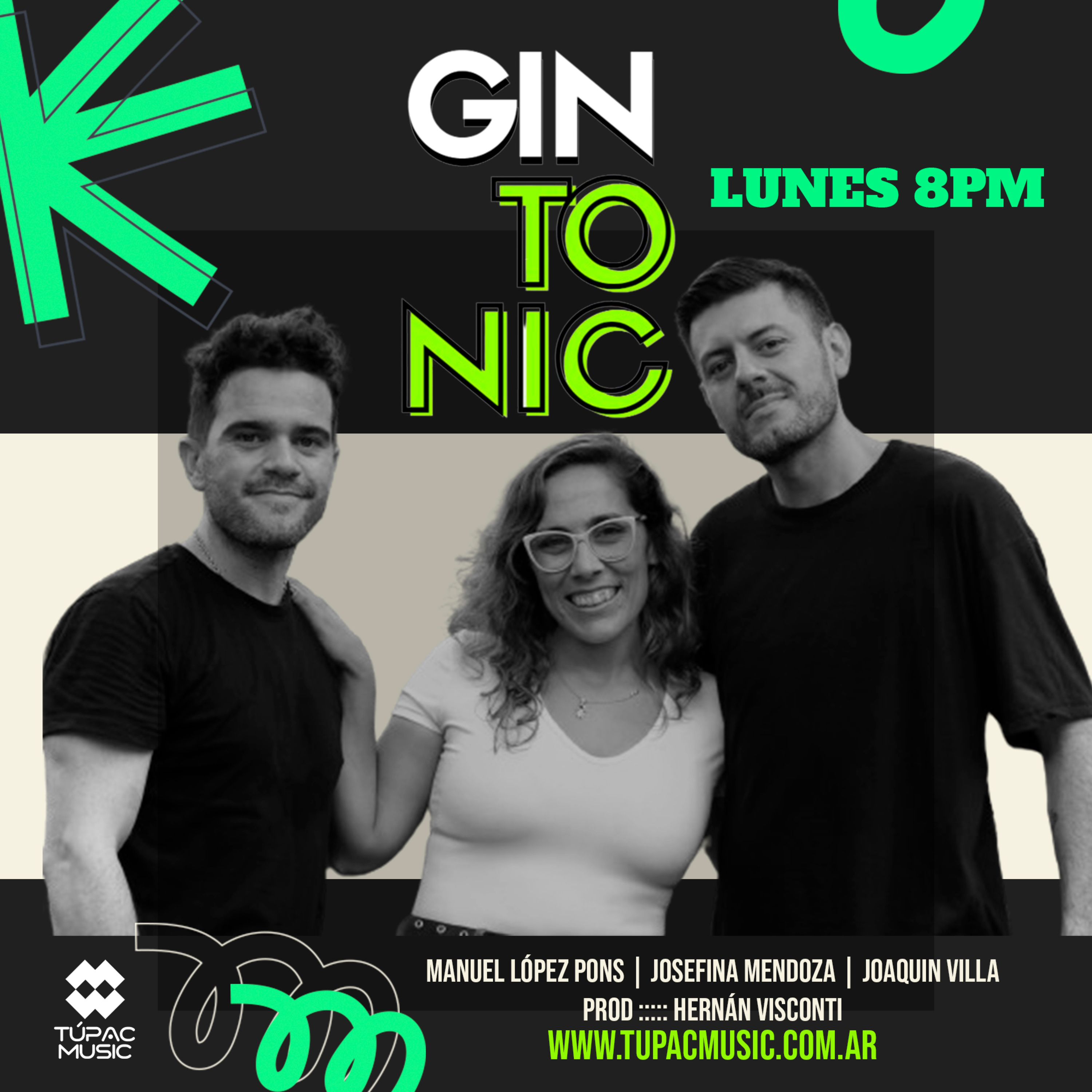 GIN TONIC #tupacmusic episode artwork