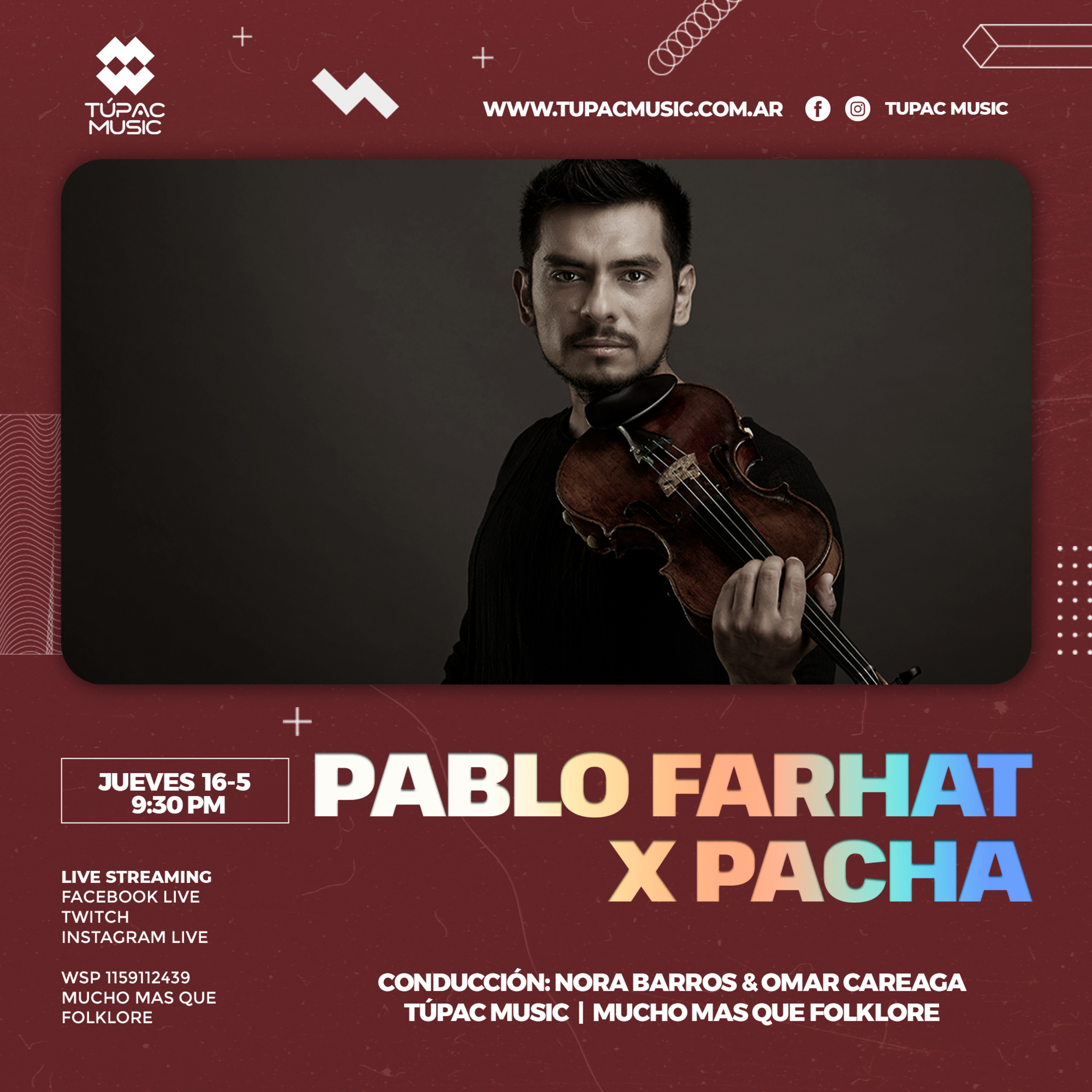 “DE SANTIAGO HASTA EL PARAGUAY! ” #tupacmusic #pacha episode artwork