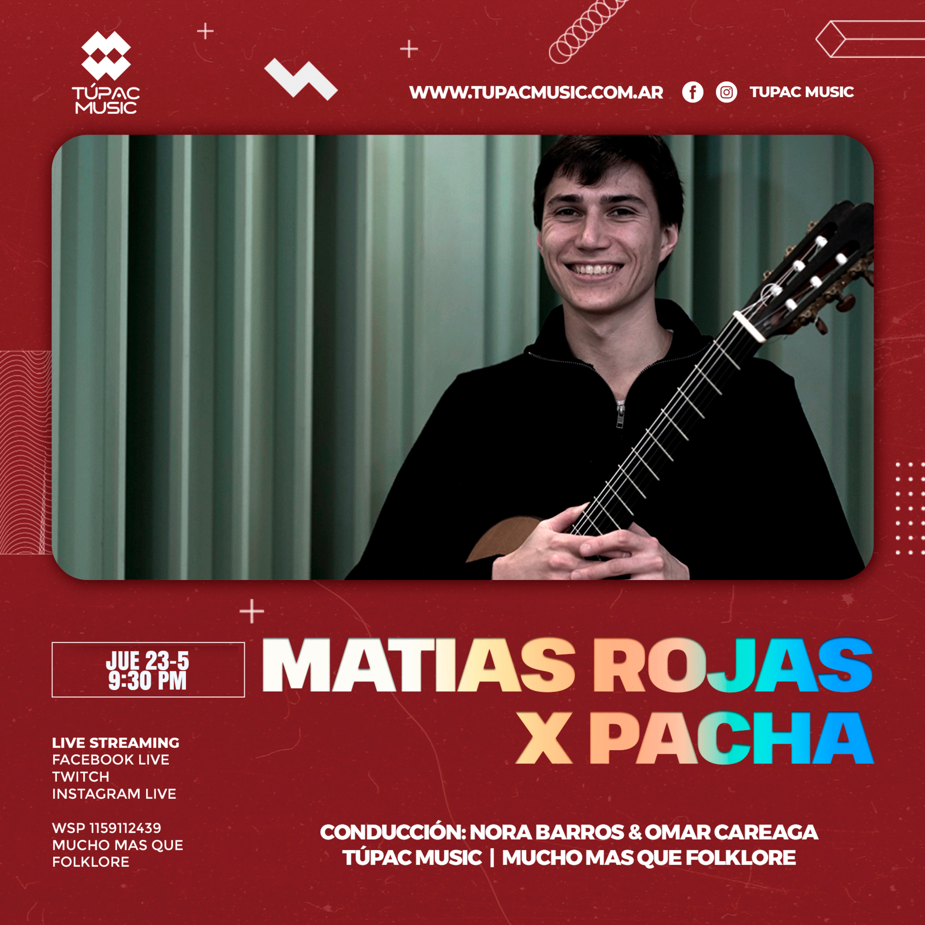 “TIEMPO DE GUITARRA” #tupacmusic #pacha episode artwork