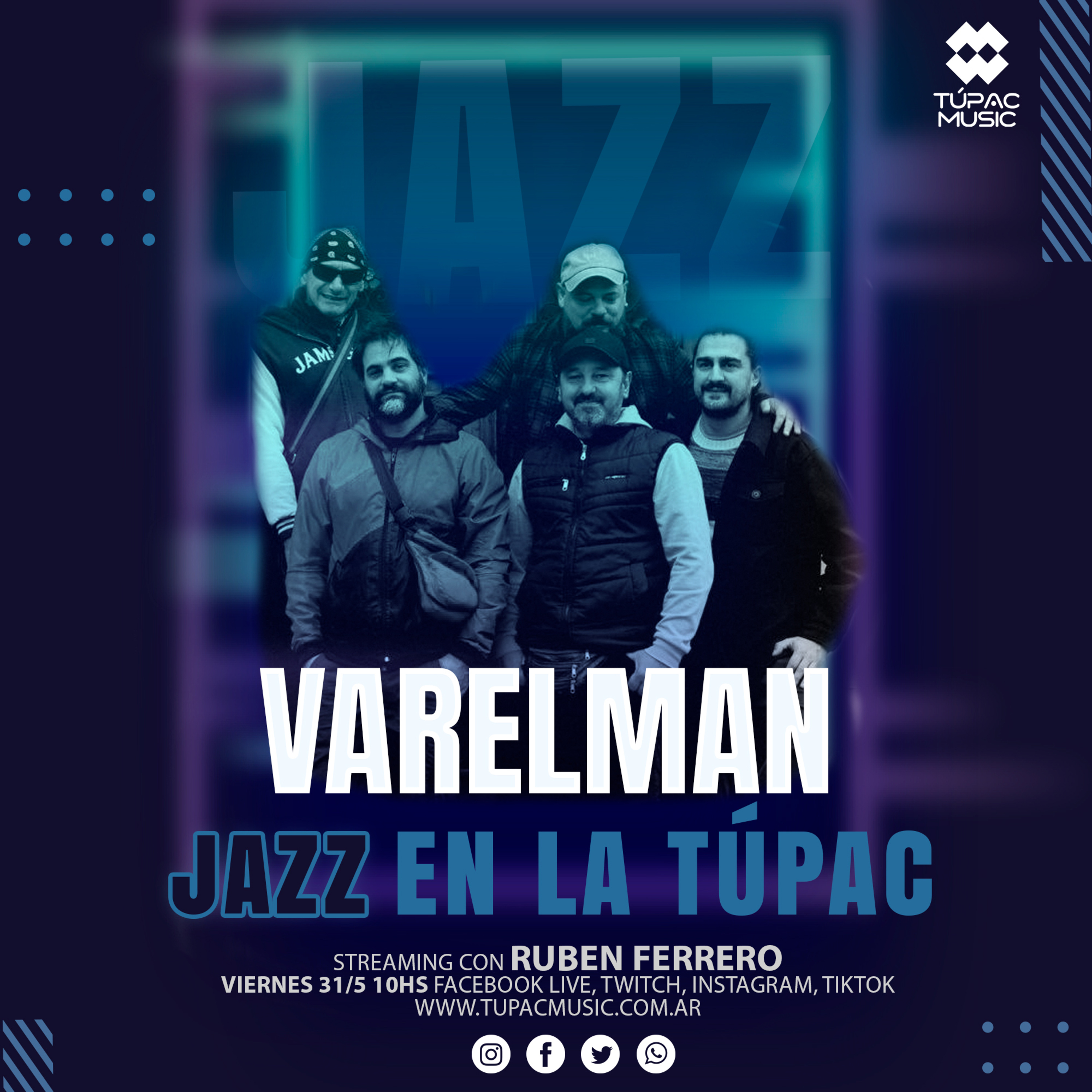 ESPECIAL: JAZZ EN LA TÚPAC #tupacmusic #jazzenlatupac episode artwork