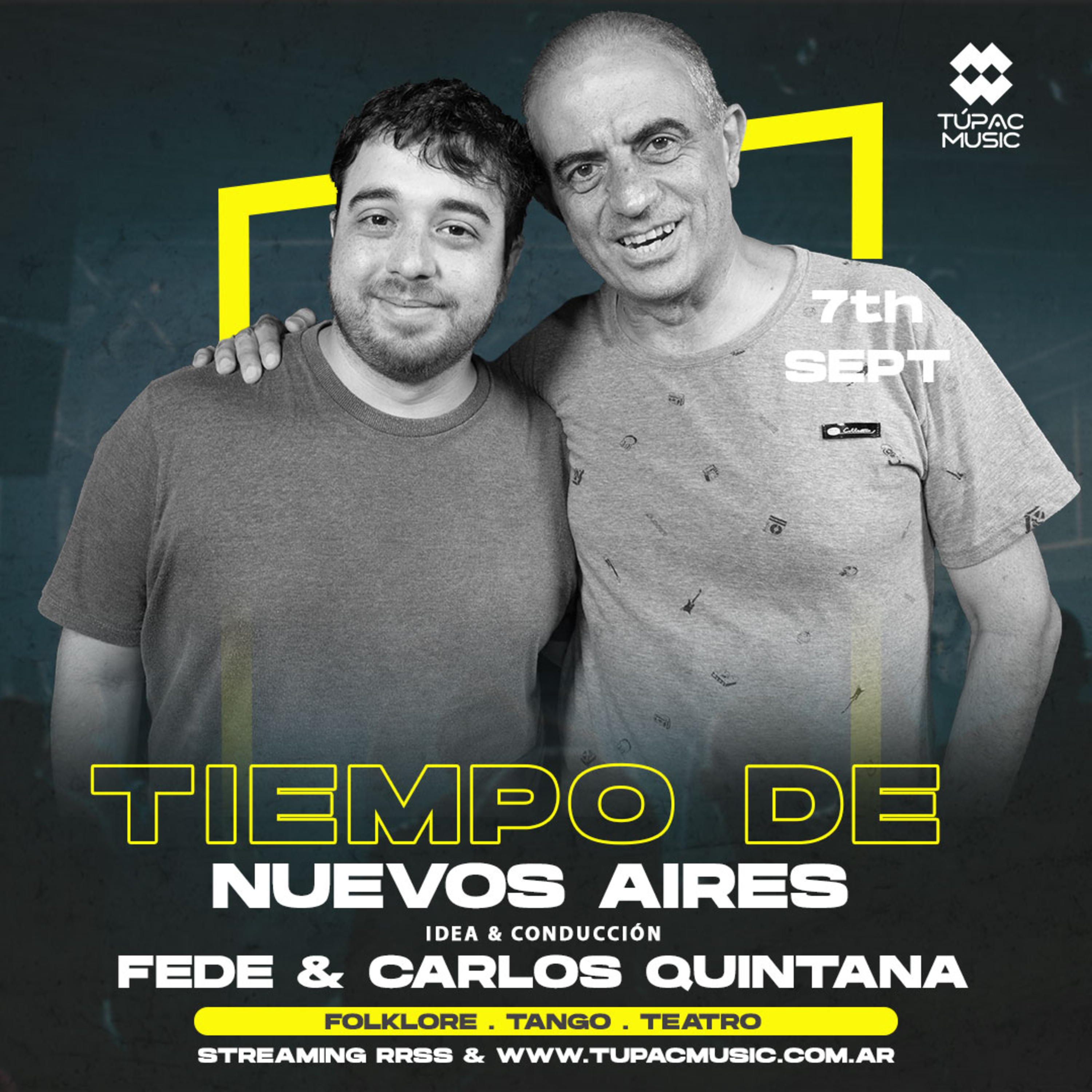 “Para quedarse a escuchar”  #tupacmusic #tiempodenuevosaires episode artwork