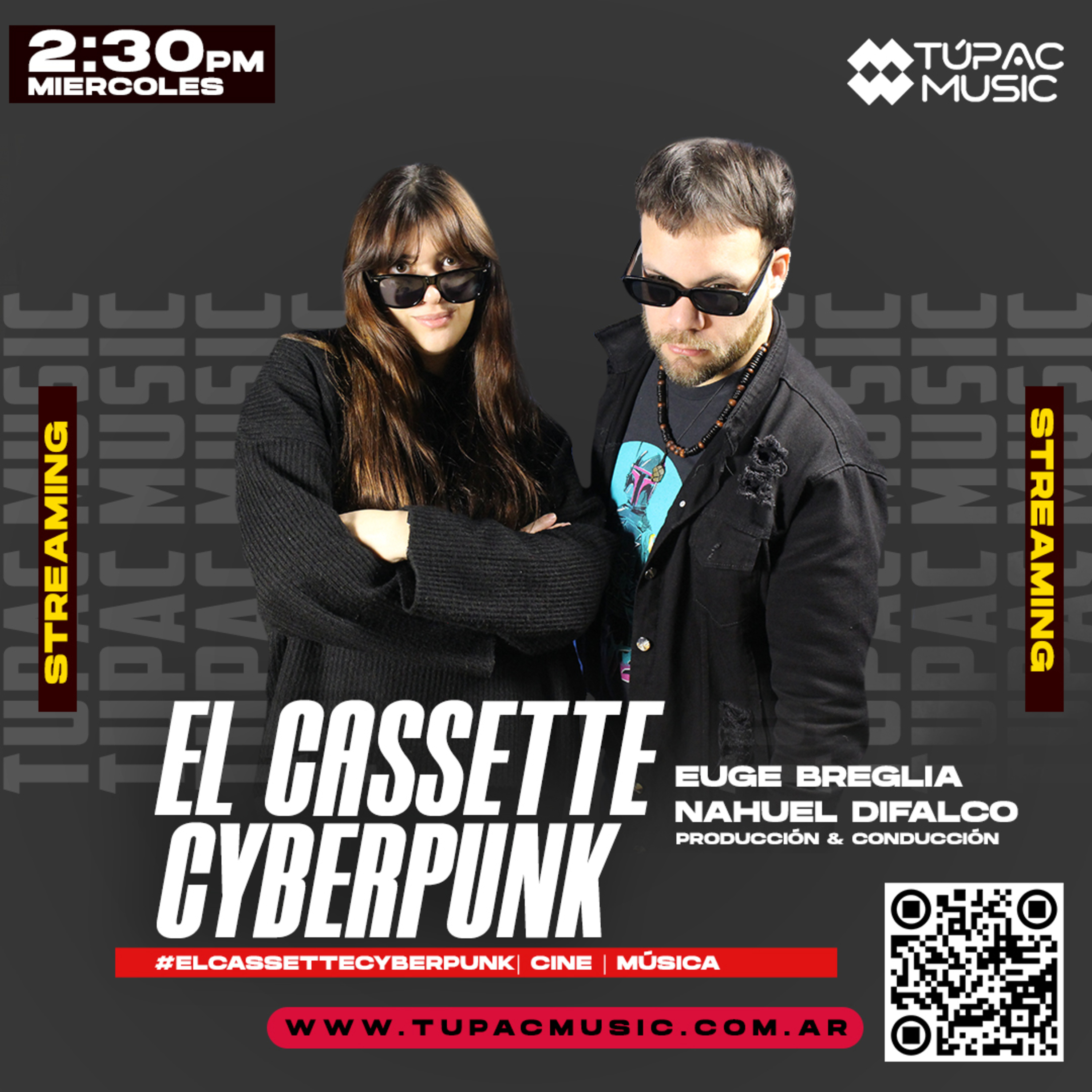 El CASSETTE CYBERPUNK - Por "Un mundo feliz"  #tupacmusic #cassettecyberpunk episode artwork