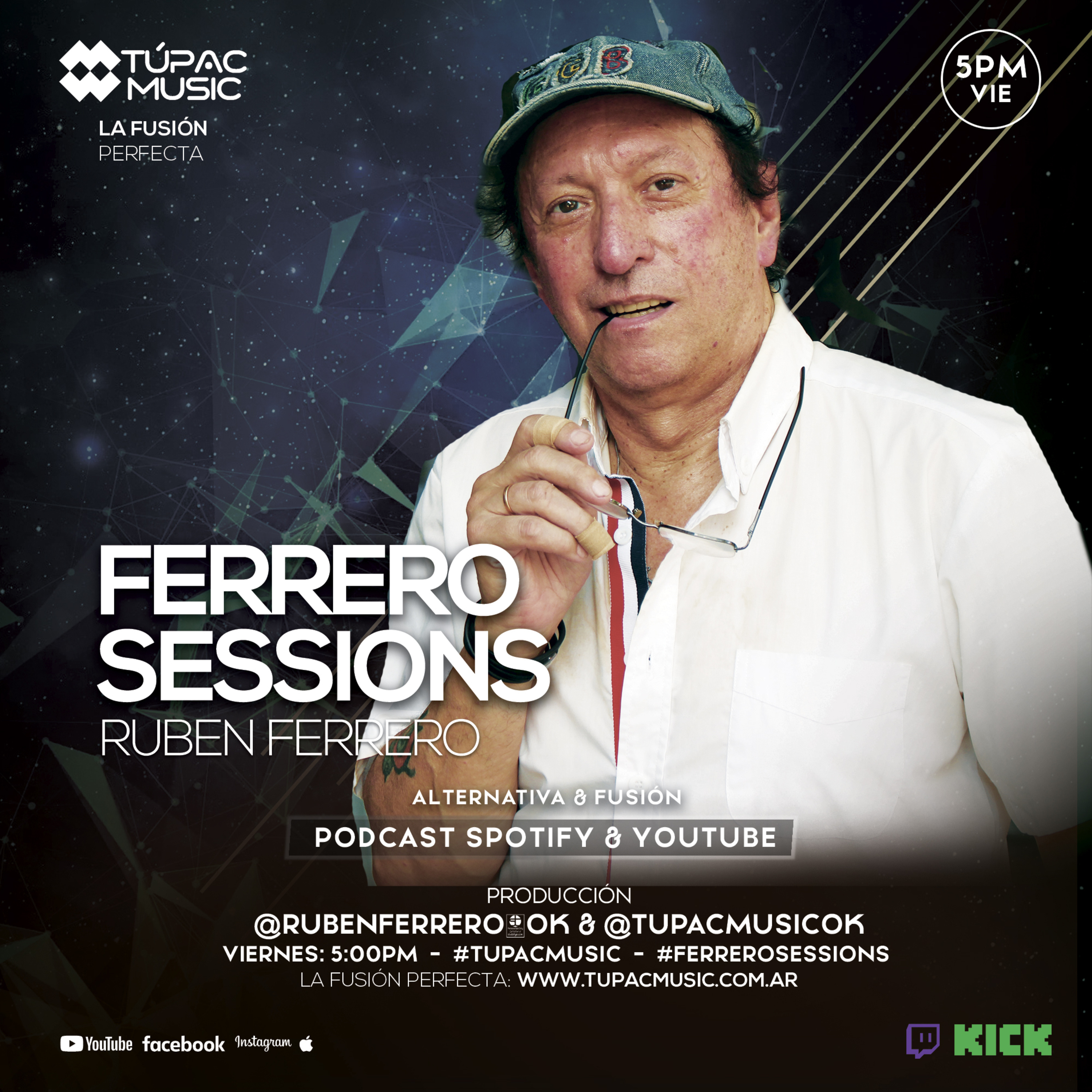 CUANDO LAS TECLAS VUELAN #tupacmusic #ferrerosessions episode artwork