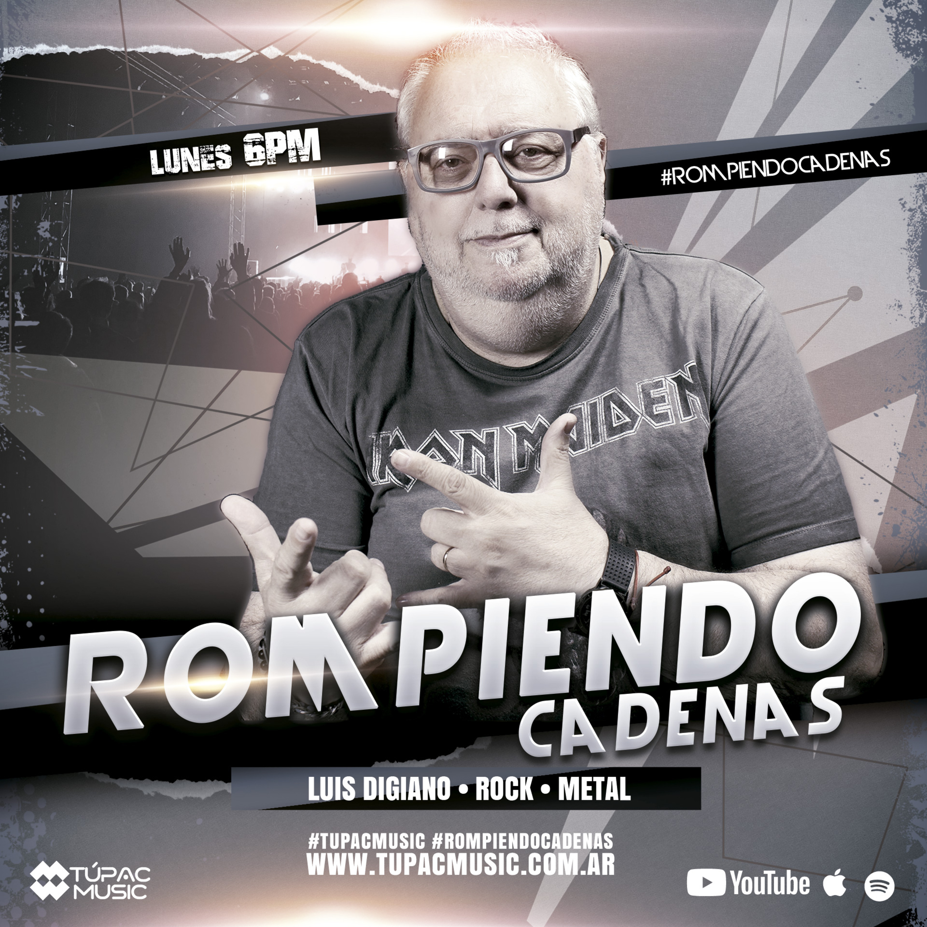 “Rock, leyenda y actualidad”  #tupacmusic #rompiendocadenas episode artwork