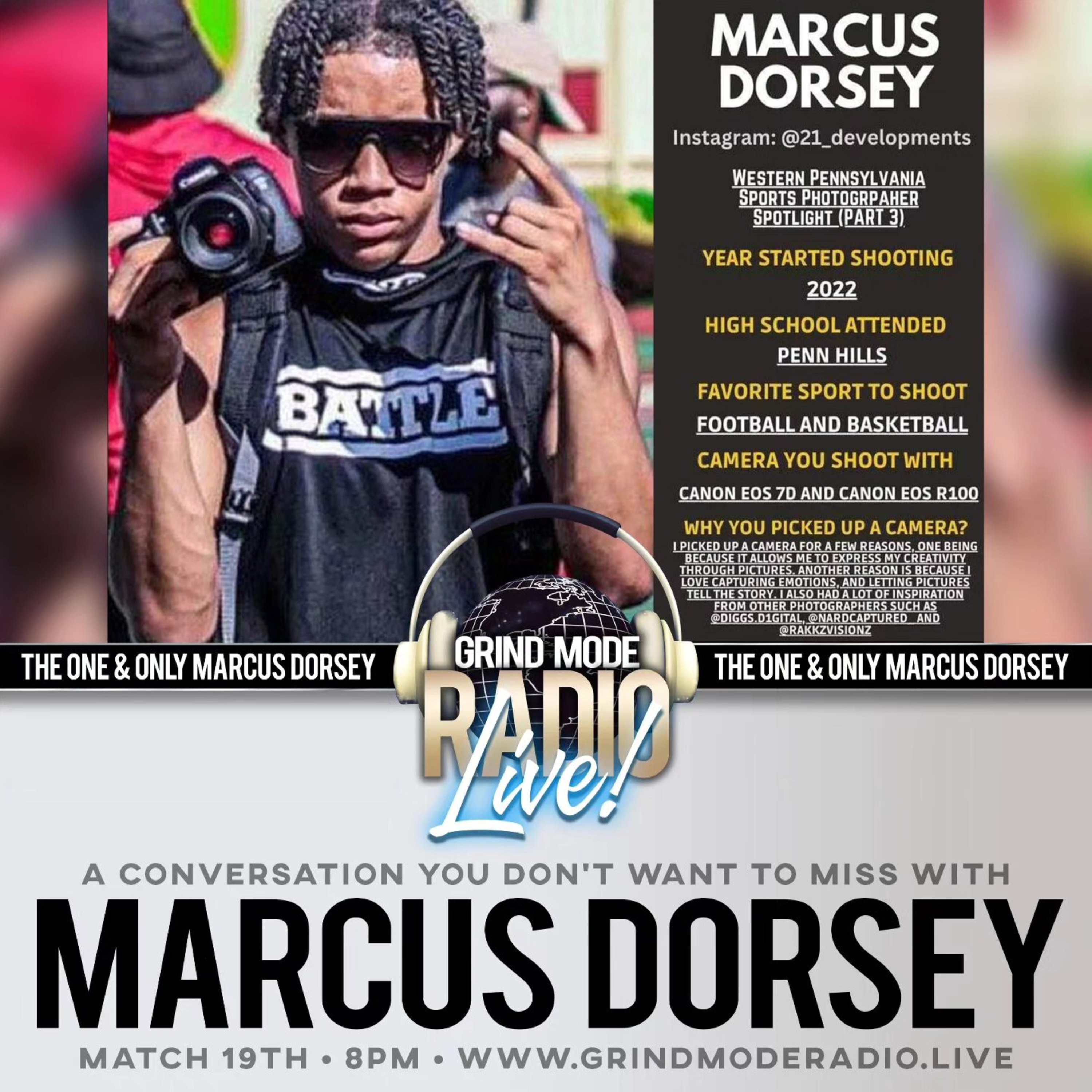 O.M.G. ON MY GRIND LIVE INTERVIEW PODCAST