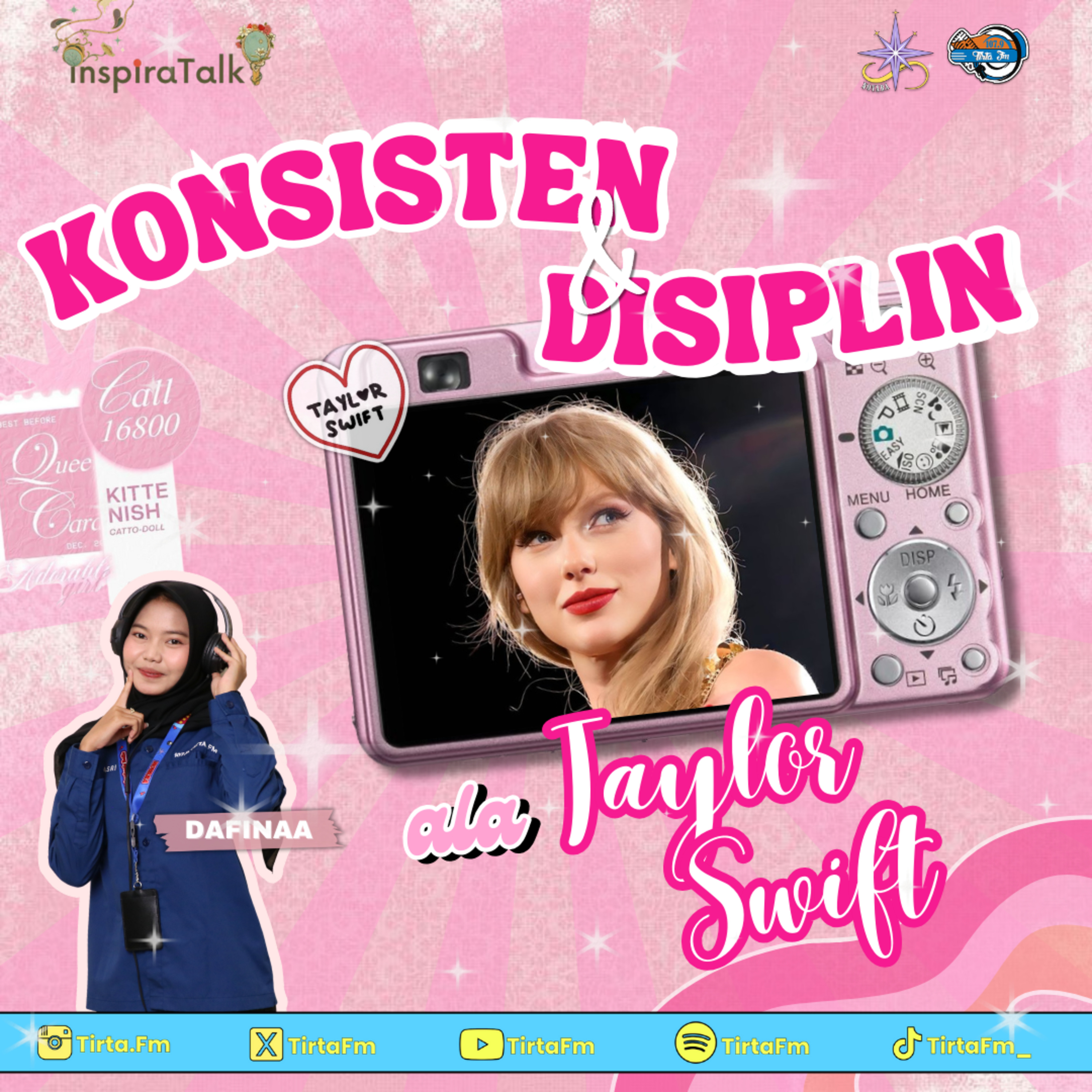Inspiratalk #13 | Setia Pada Proses: Konsistensi, Disiplin, dan Komitmen ala Taylor Swift