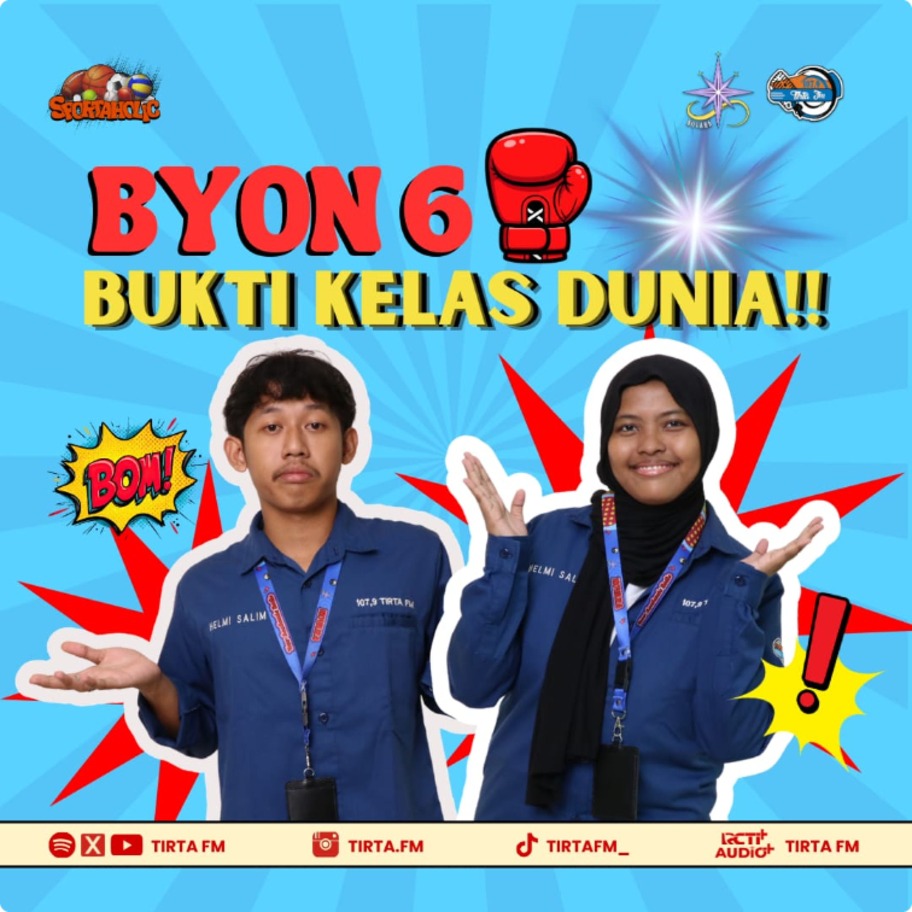 Sportaholic #9 | BYON 6: DRAMA NYONG NELSON VS DEWA AJI & PANASNYA JHON VS TURKISH BOY